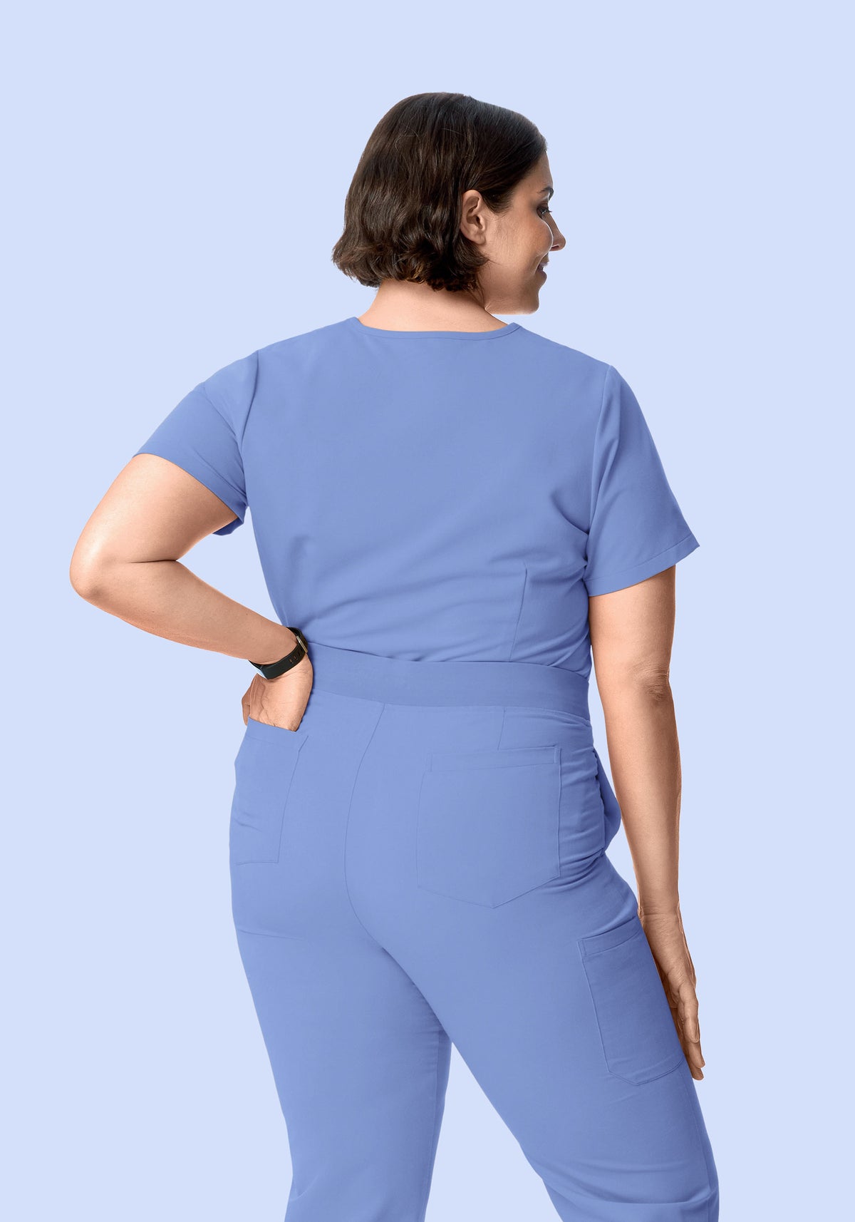 One Pocket Top Coastline Blue