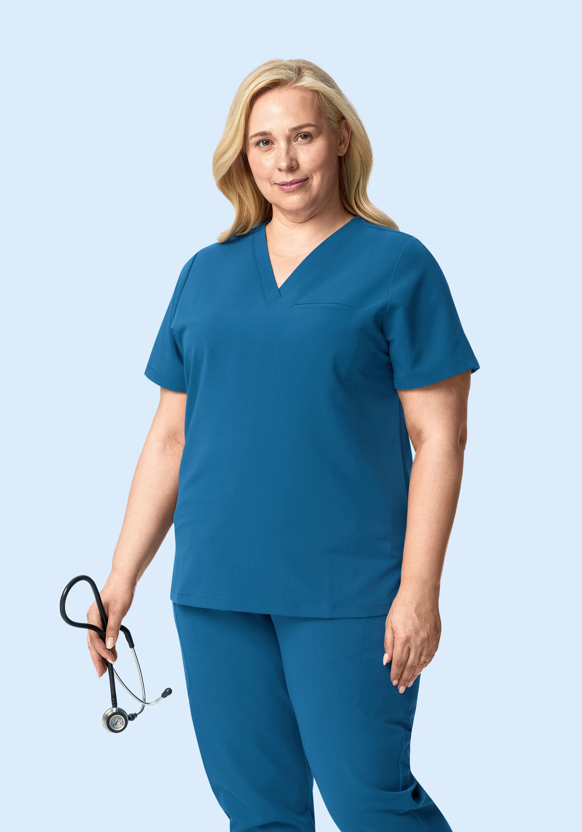 One Pocket Top Vallarta Blue