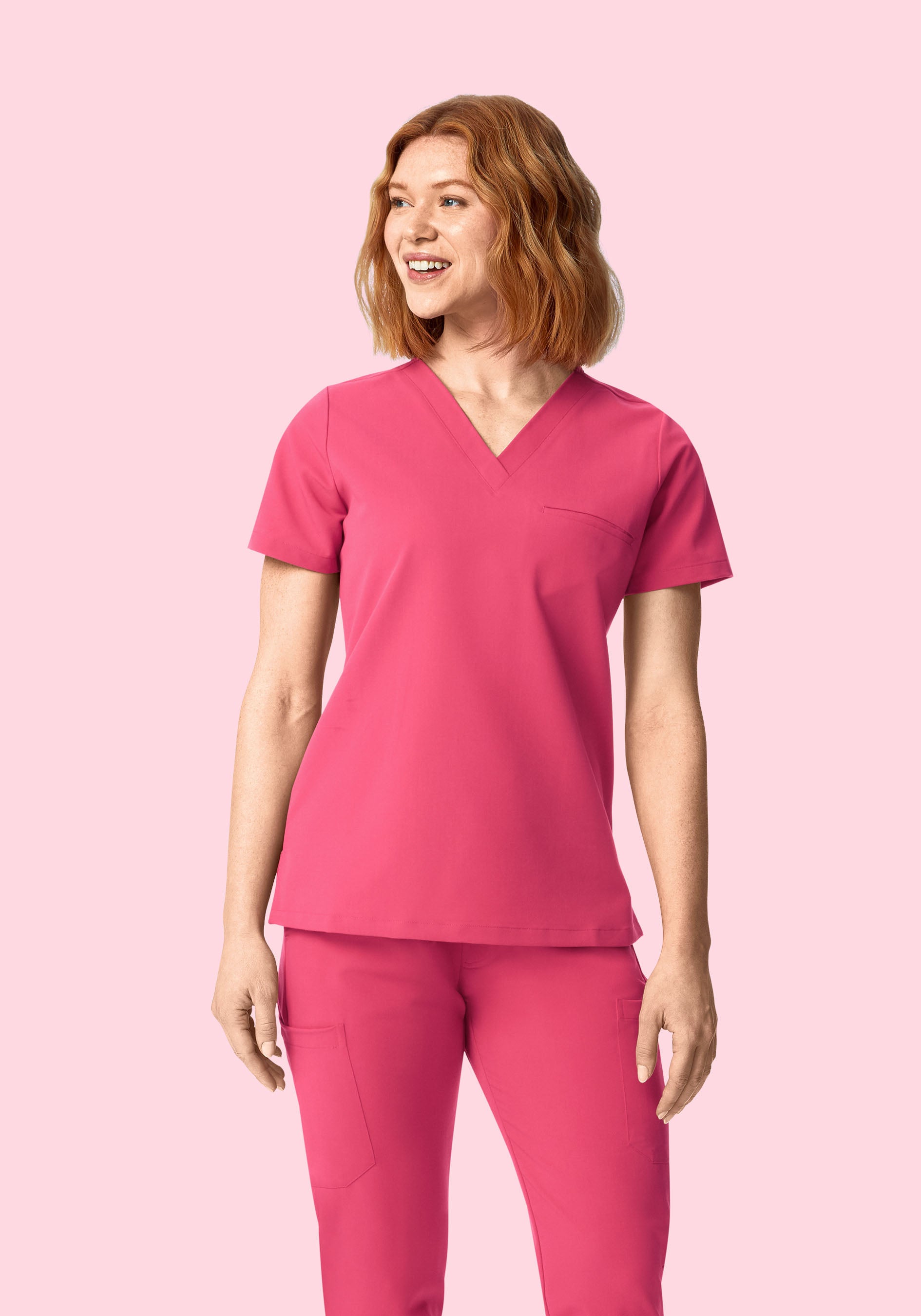 One Pocket Top Carmine