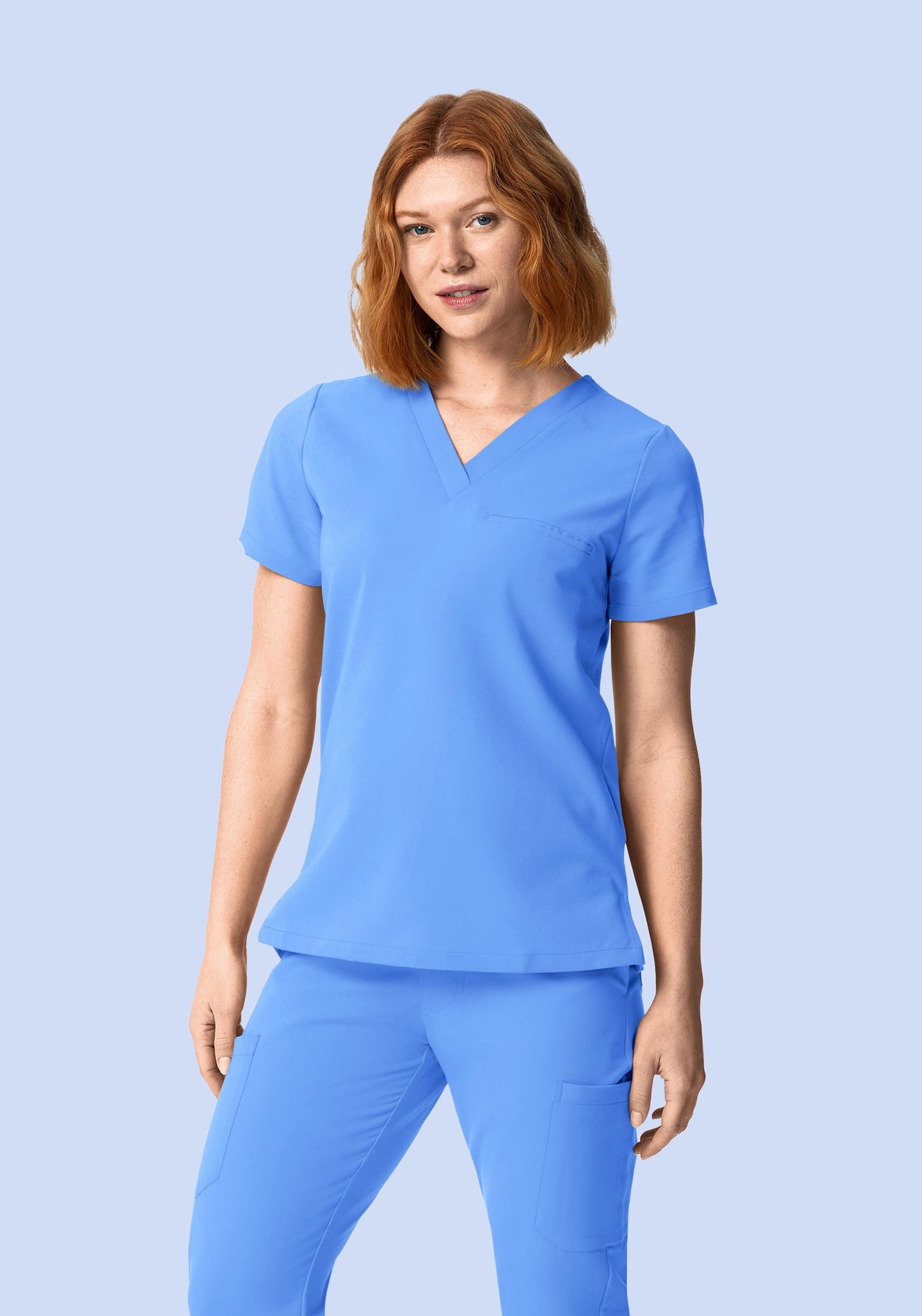 One Pocket Top Ceil Blue