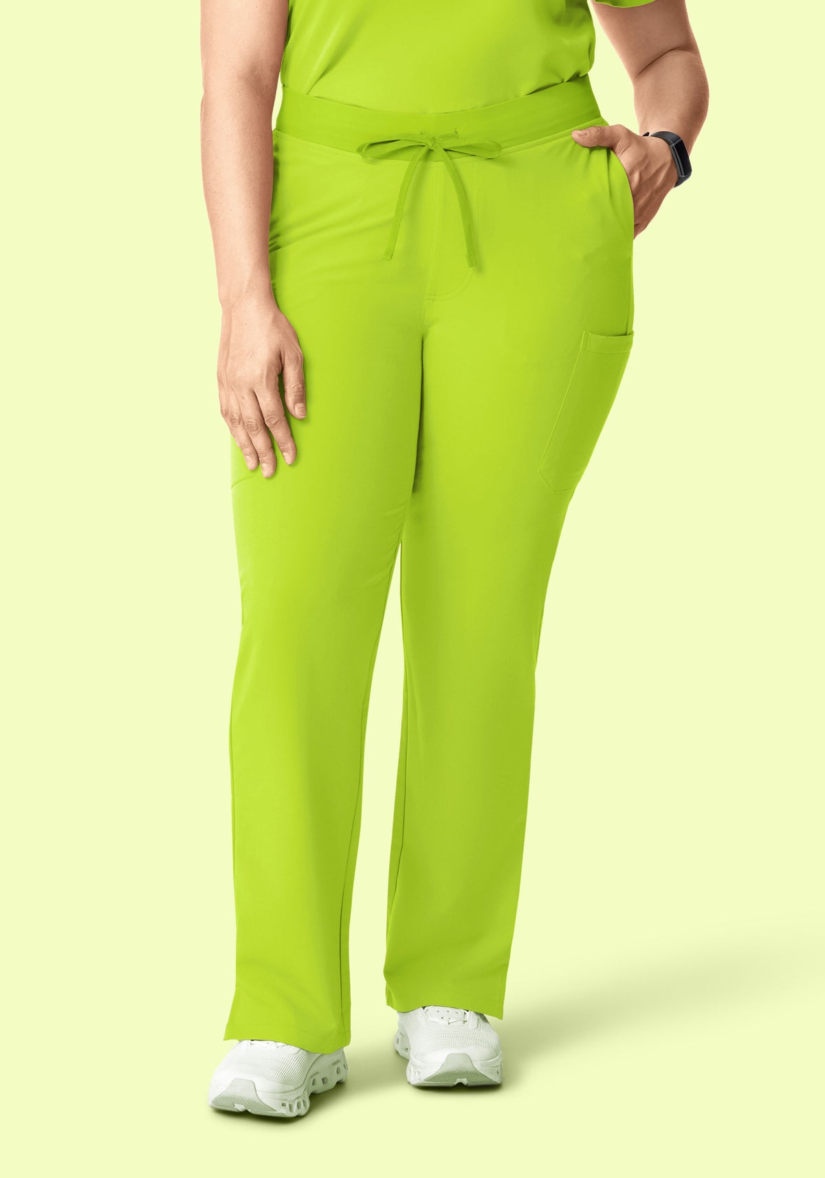 9 Pocket Cargo Pants Apple Green