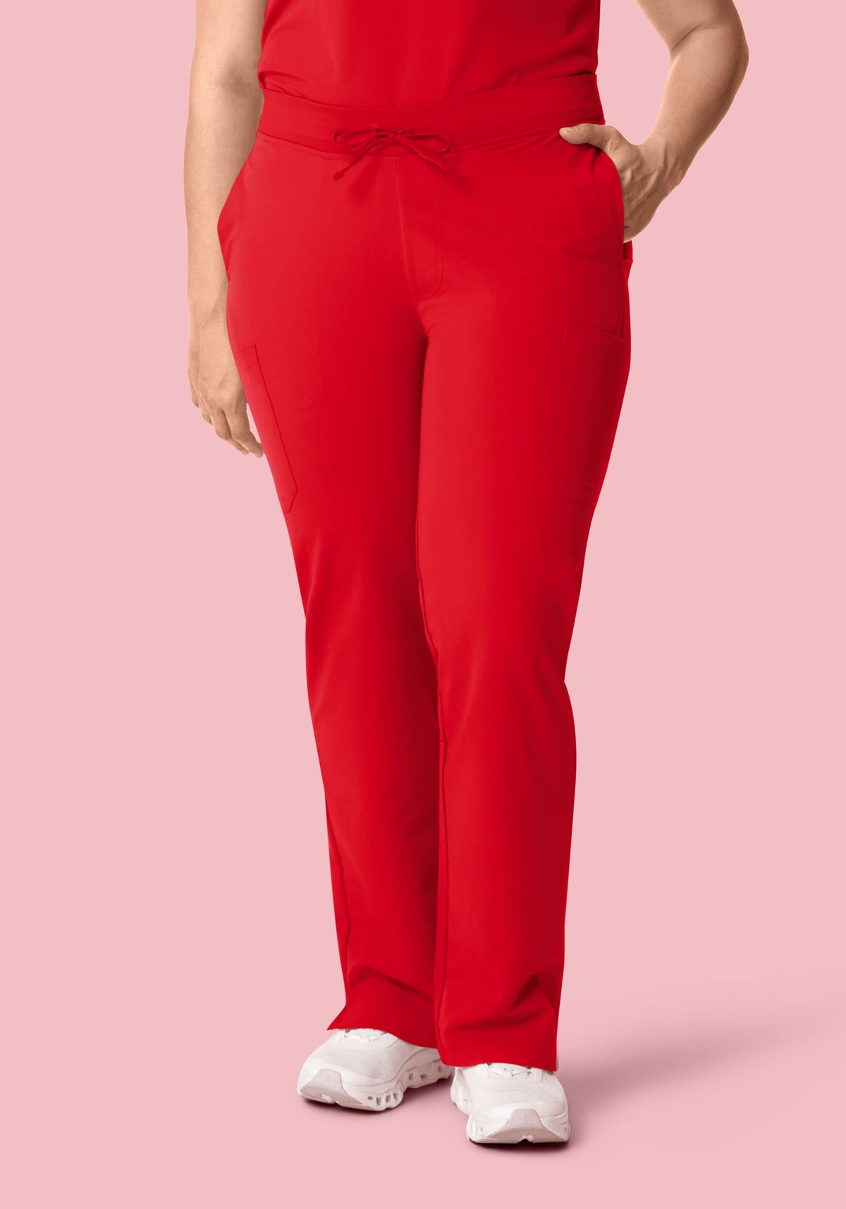 9 Pocket Cargo Pants Candy Red