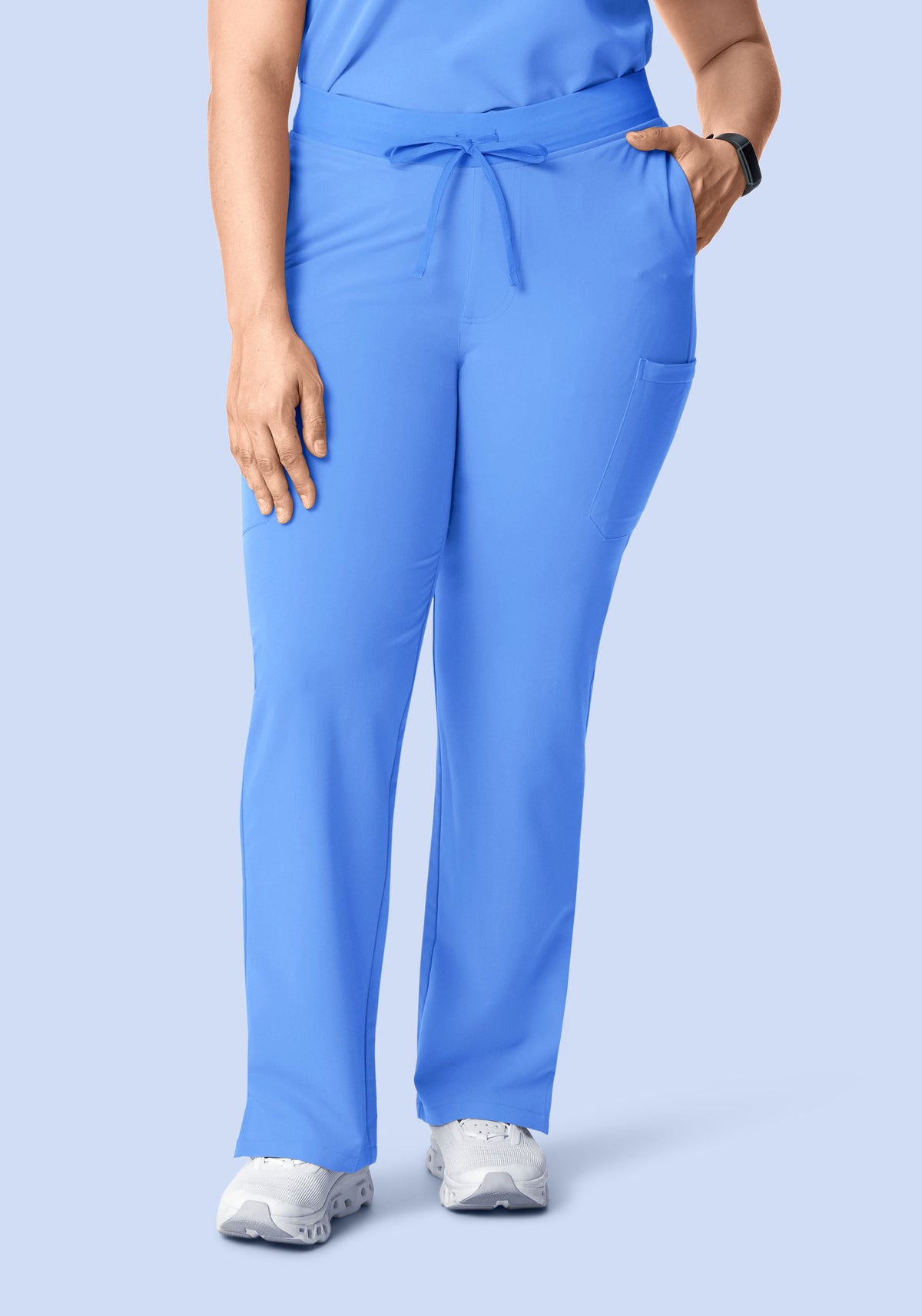 9 Pocket Cargo Pants Ceil Blue