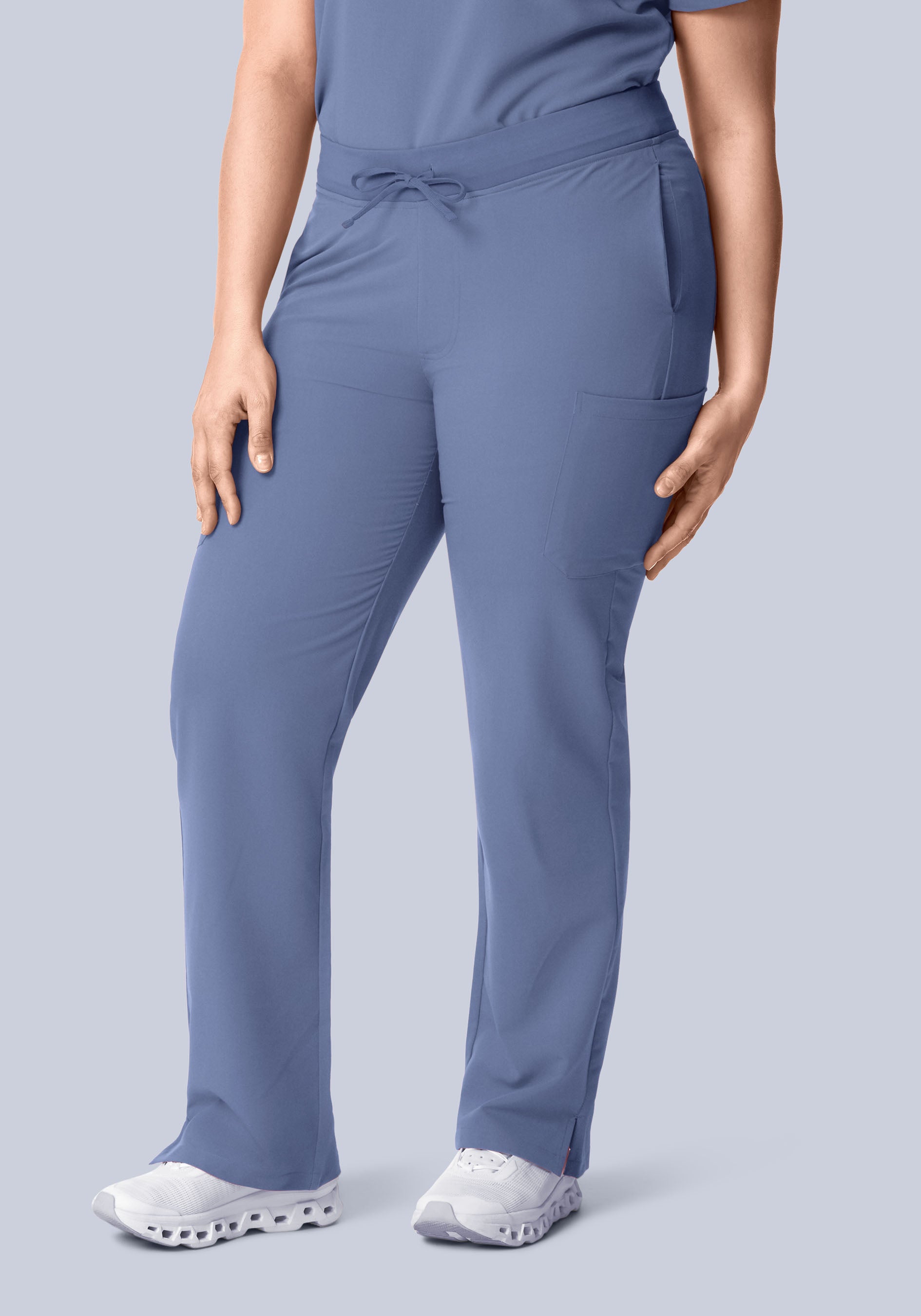 9 Pocket Cargo Pants Periwinkle