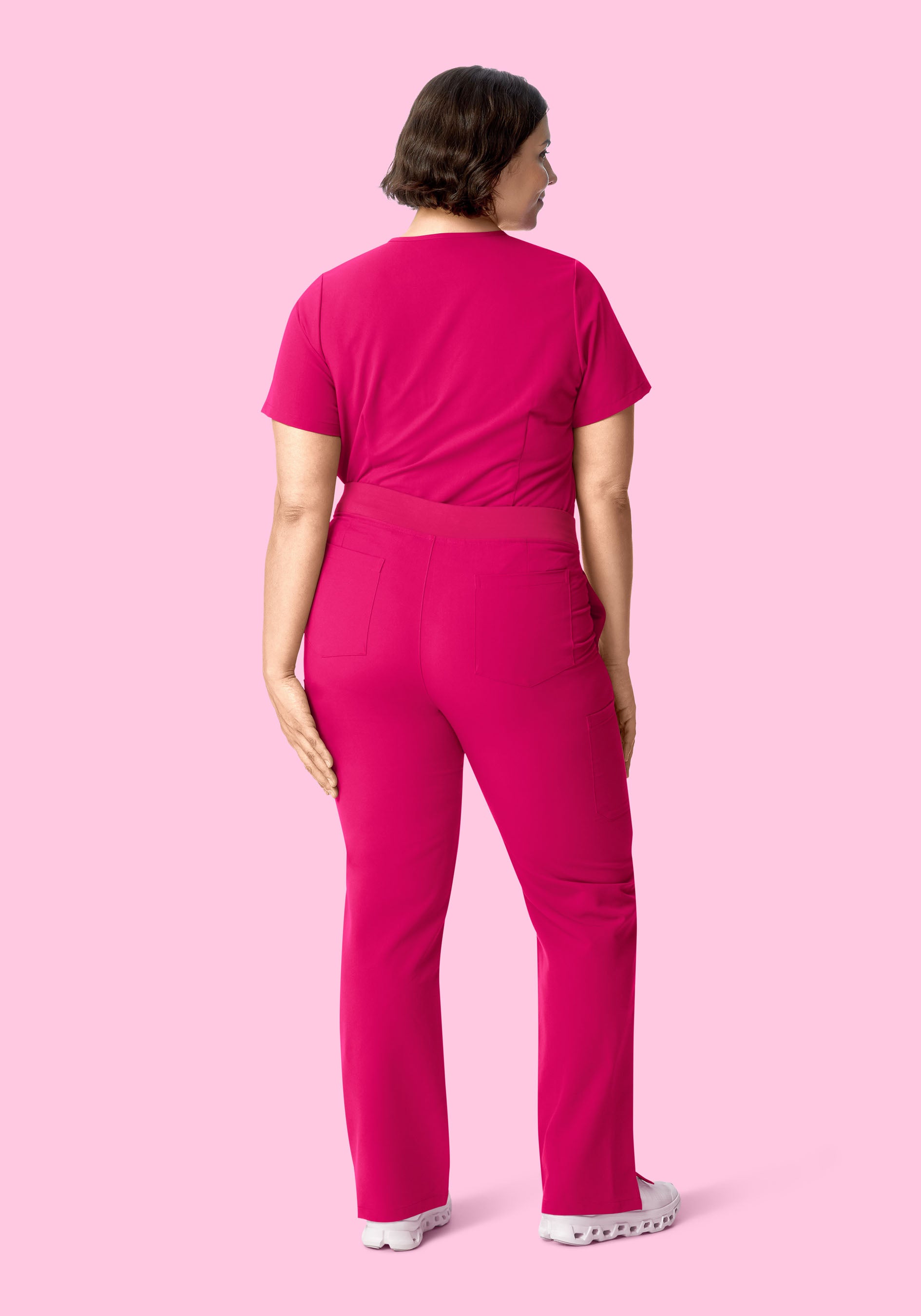 9 Pocket Cargo Pants Raspberry