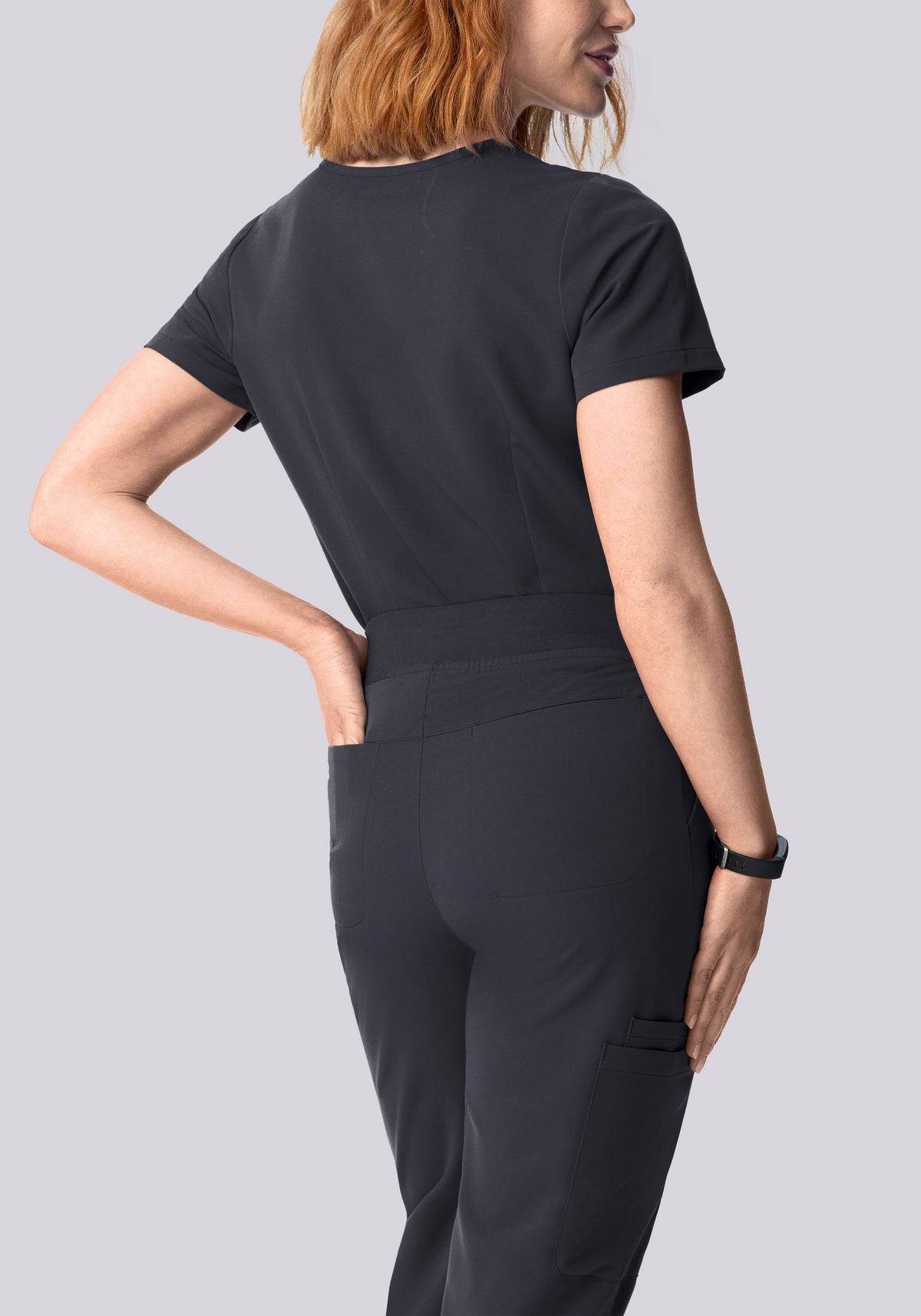 High Waisted Flares Pewter