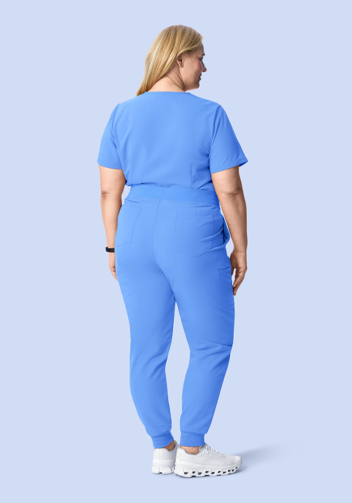 9 Pocket Joggers Ceil Blue