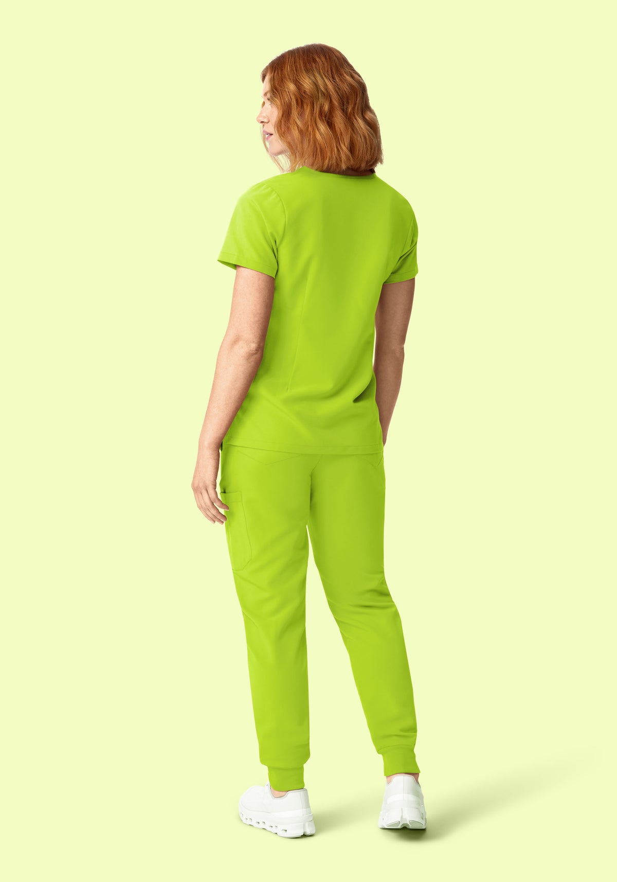 9 Pocket Joggers Apple Green