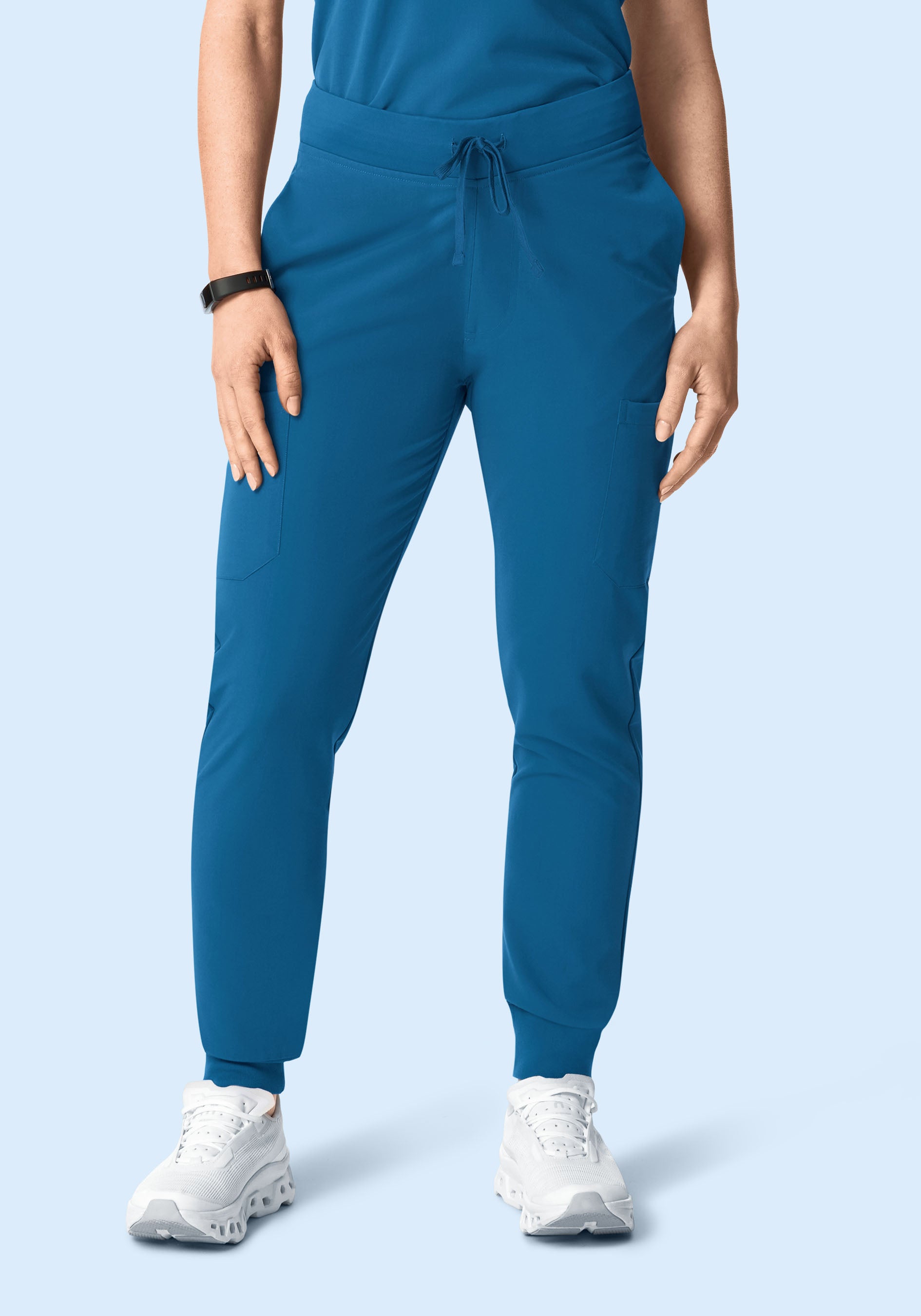 9 Pocket Joggers Vallarta Blue
