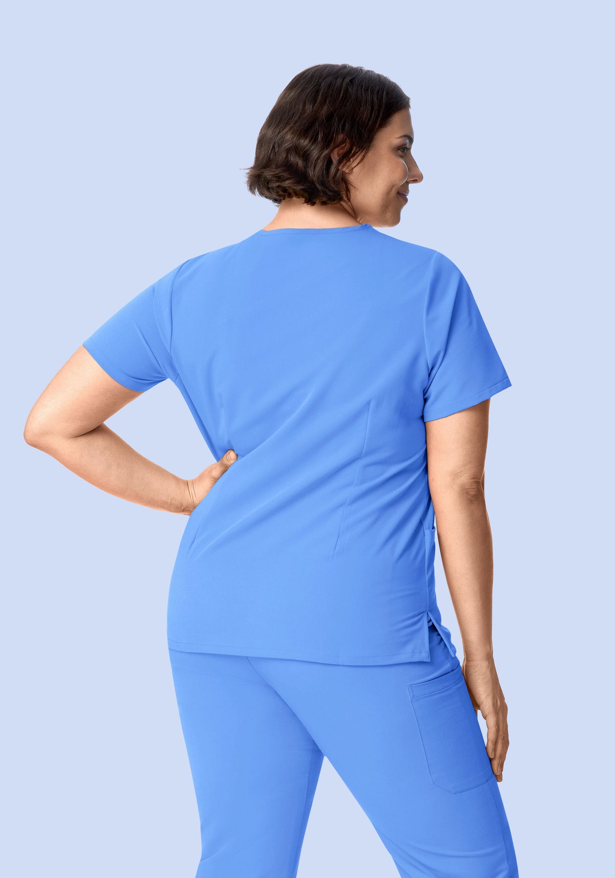 6 Pocket Top Ceil Blue
