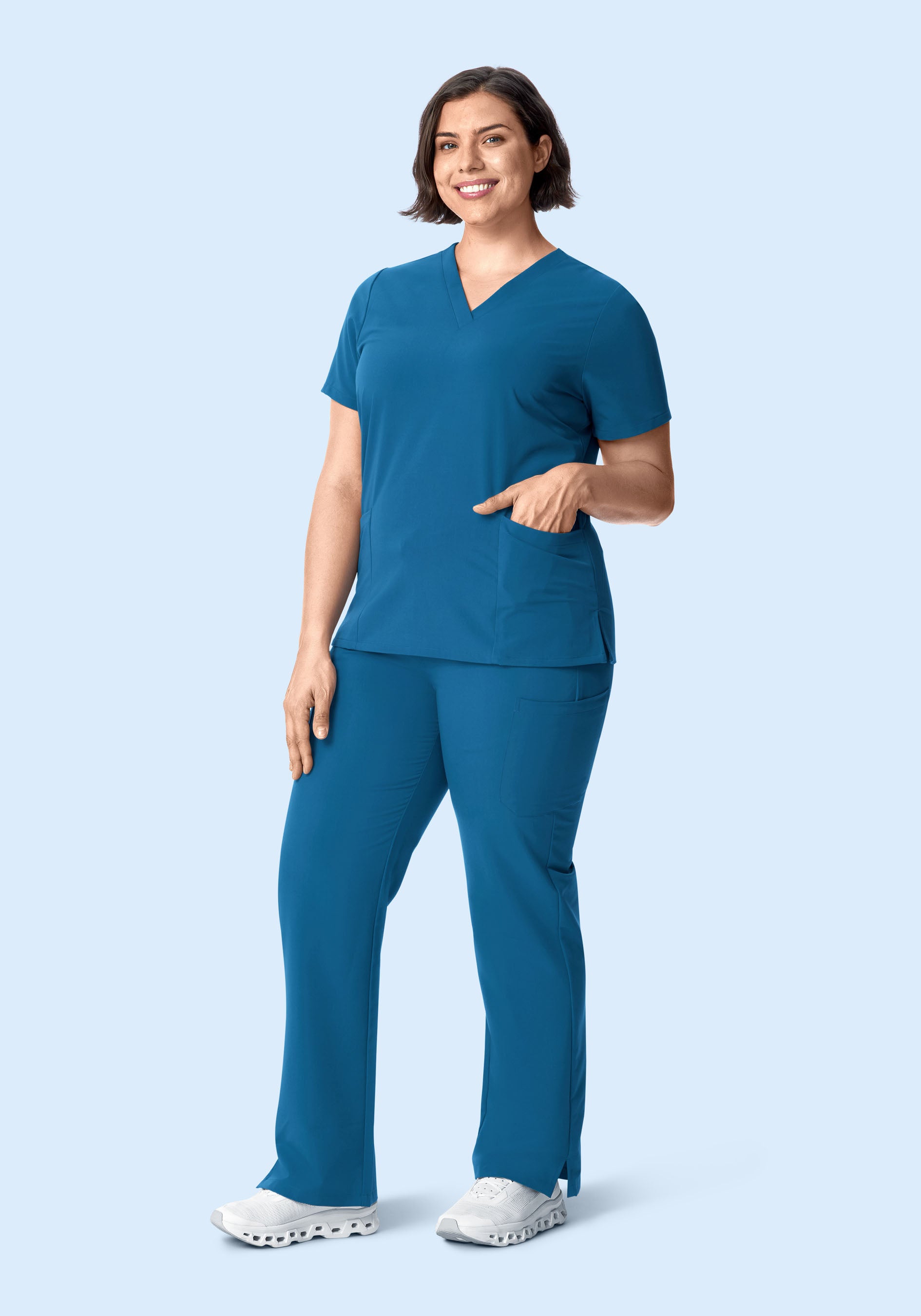 6 Pocket Top Vallarta Blue