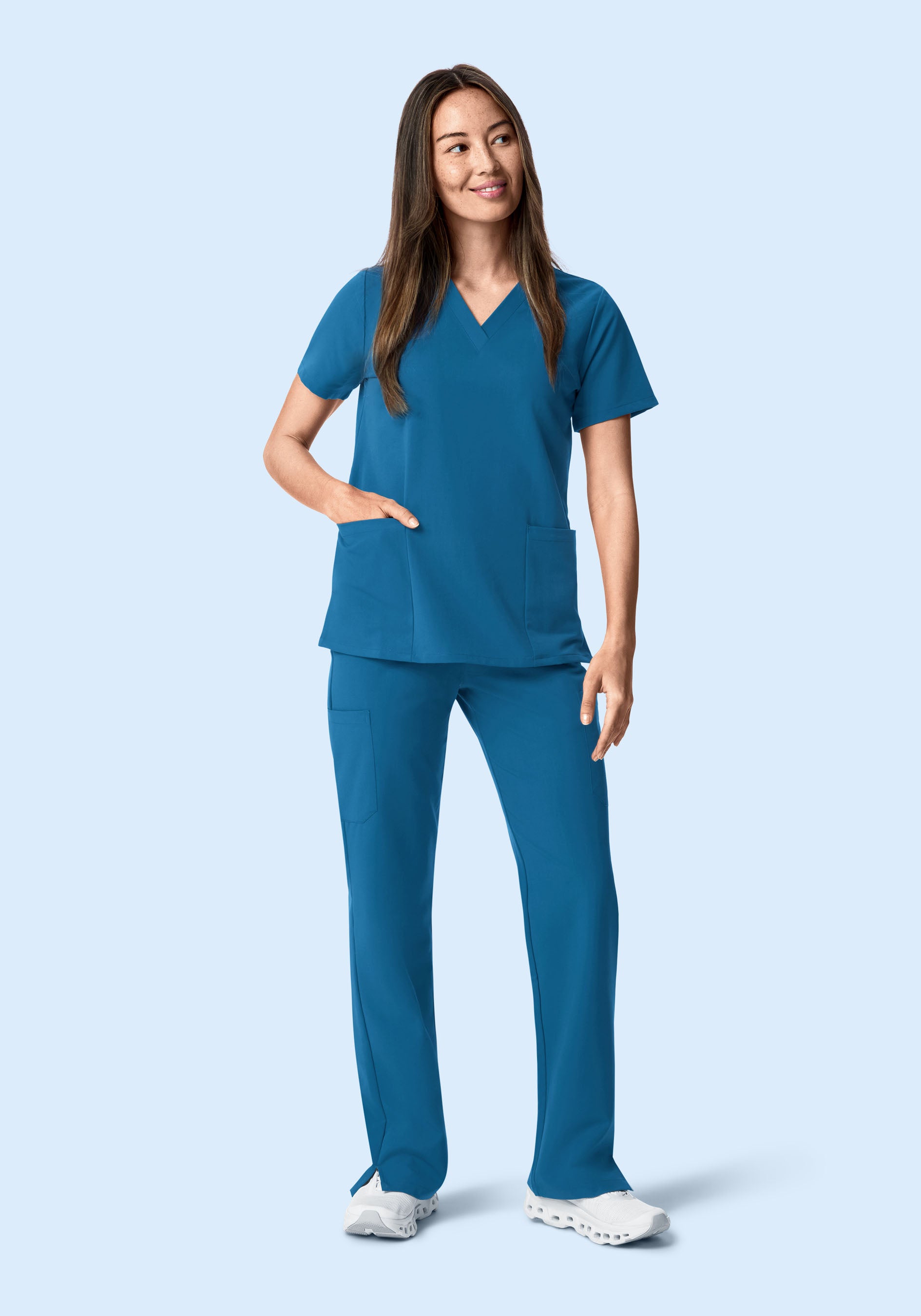 6 Pocket Top Vallarta Blue