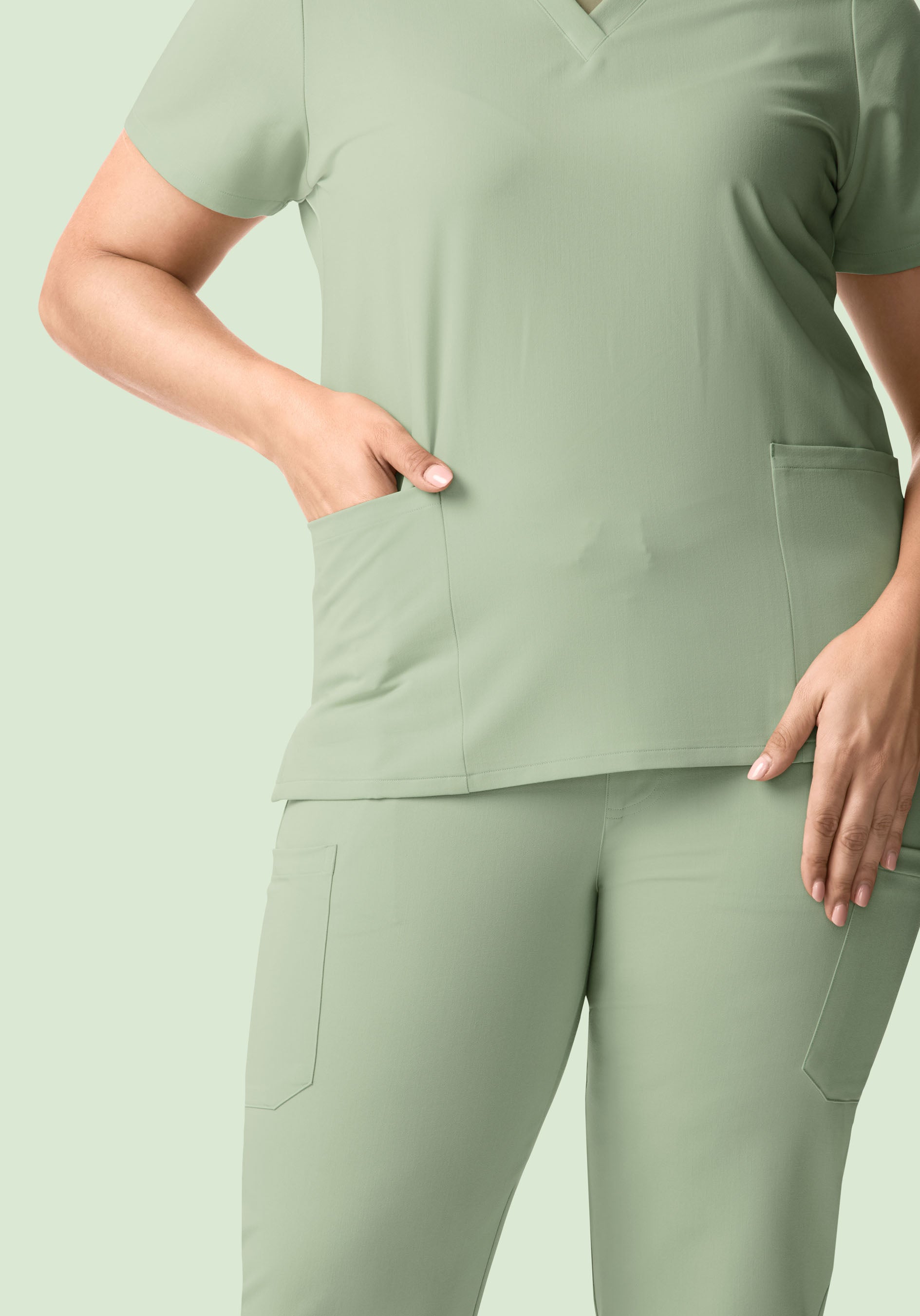 6 Pocket Top Green Tea