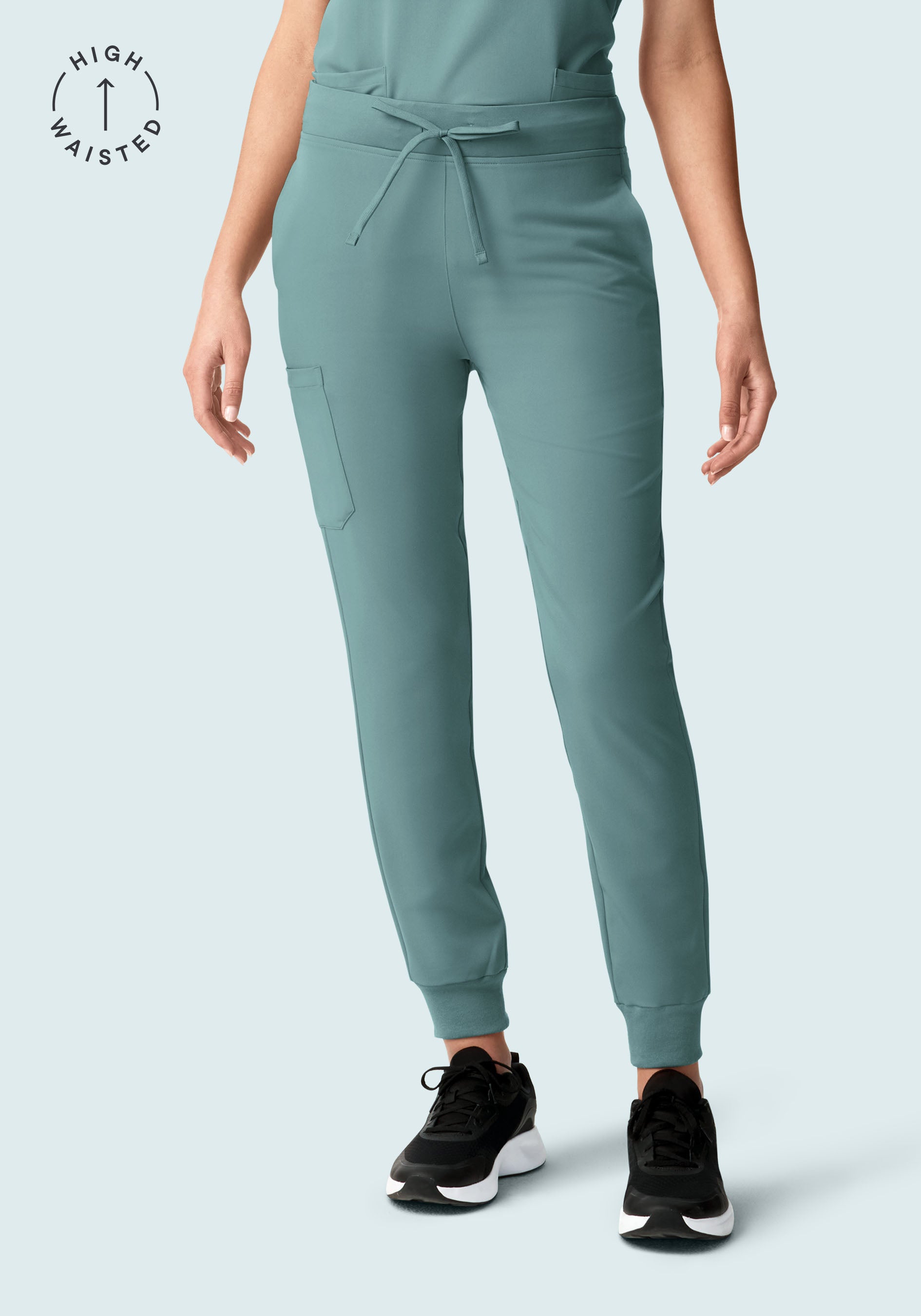 High Waisted Joggers Marina