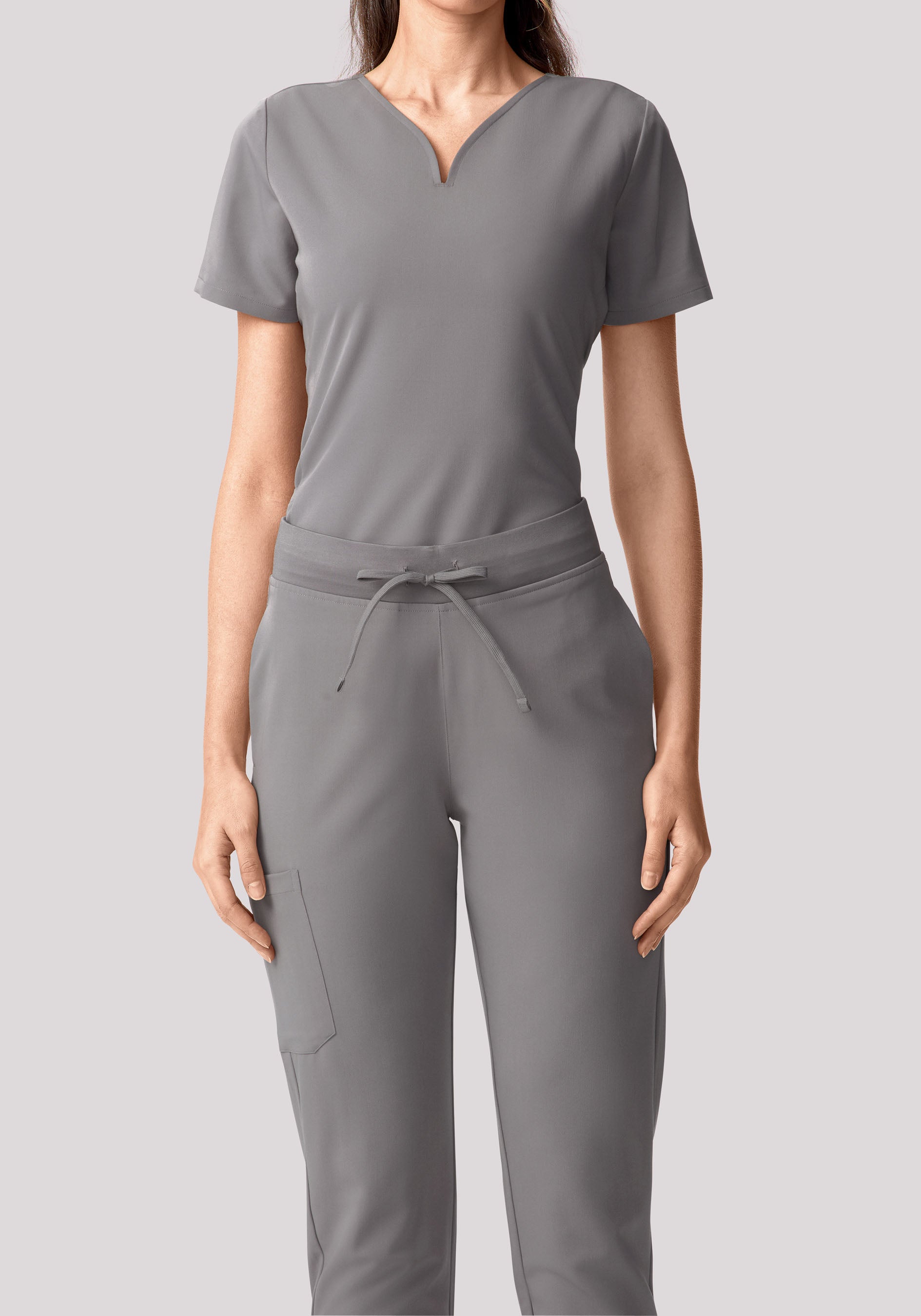 High Waisted Joggers Oslo Gray