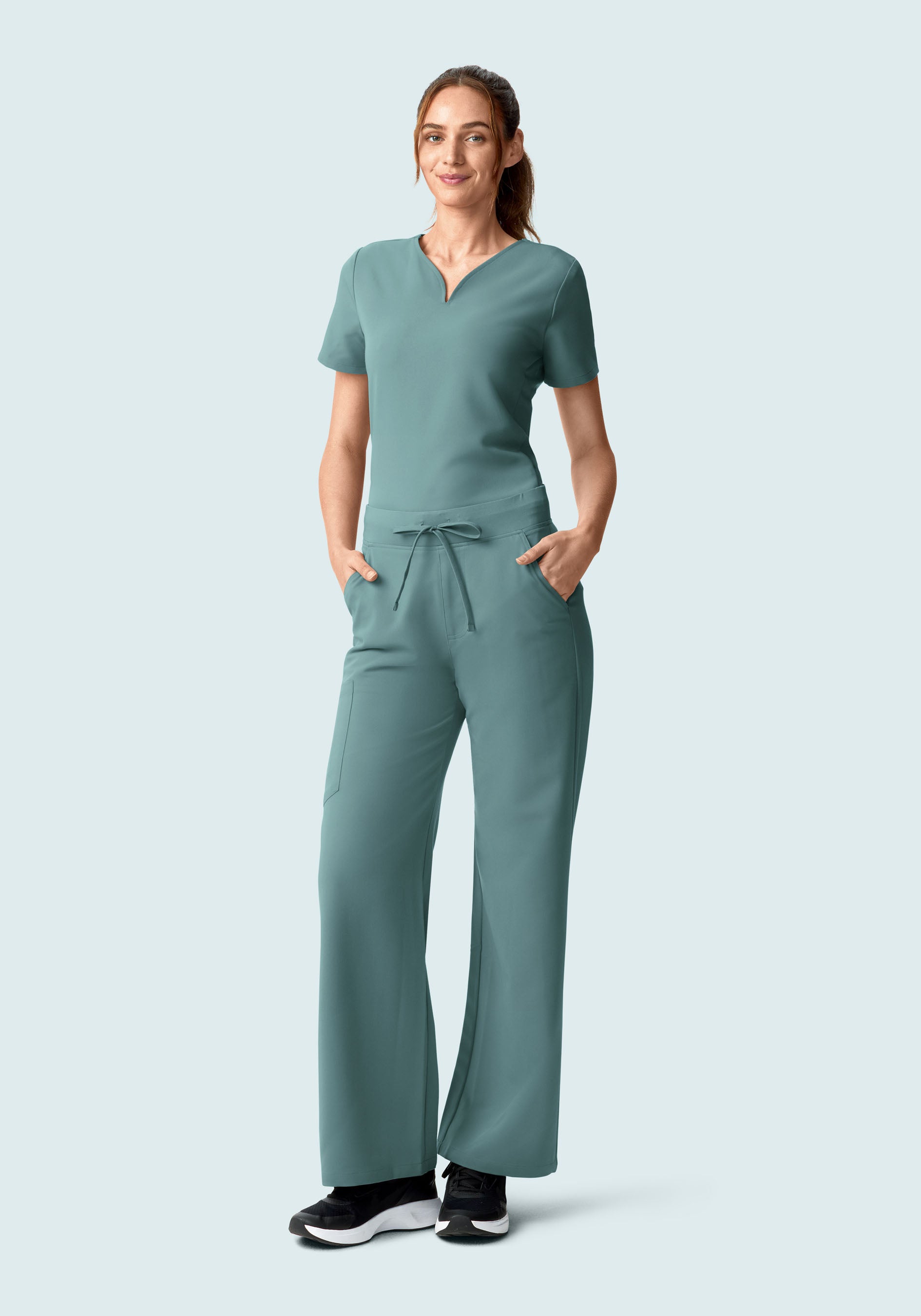 High Waisted Wide Leg Marina