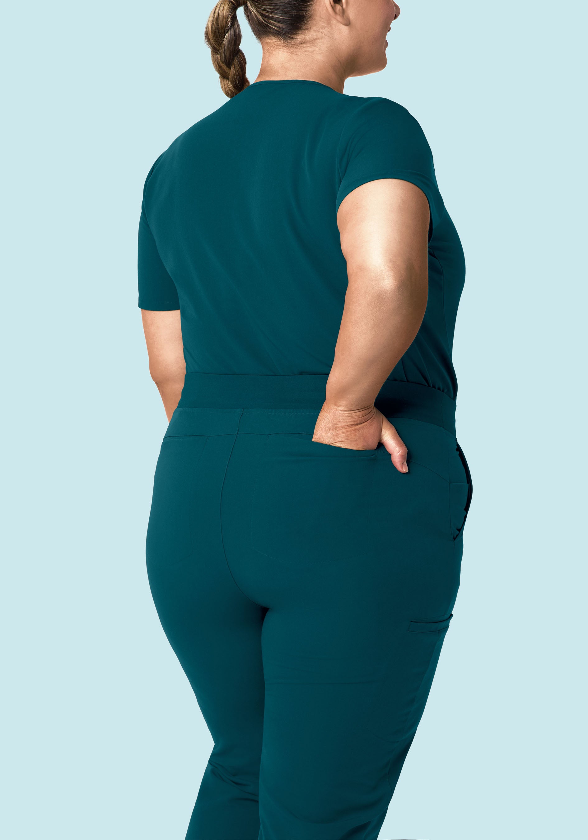 11 Pocket Joggers Caribbean Blue