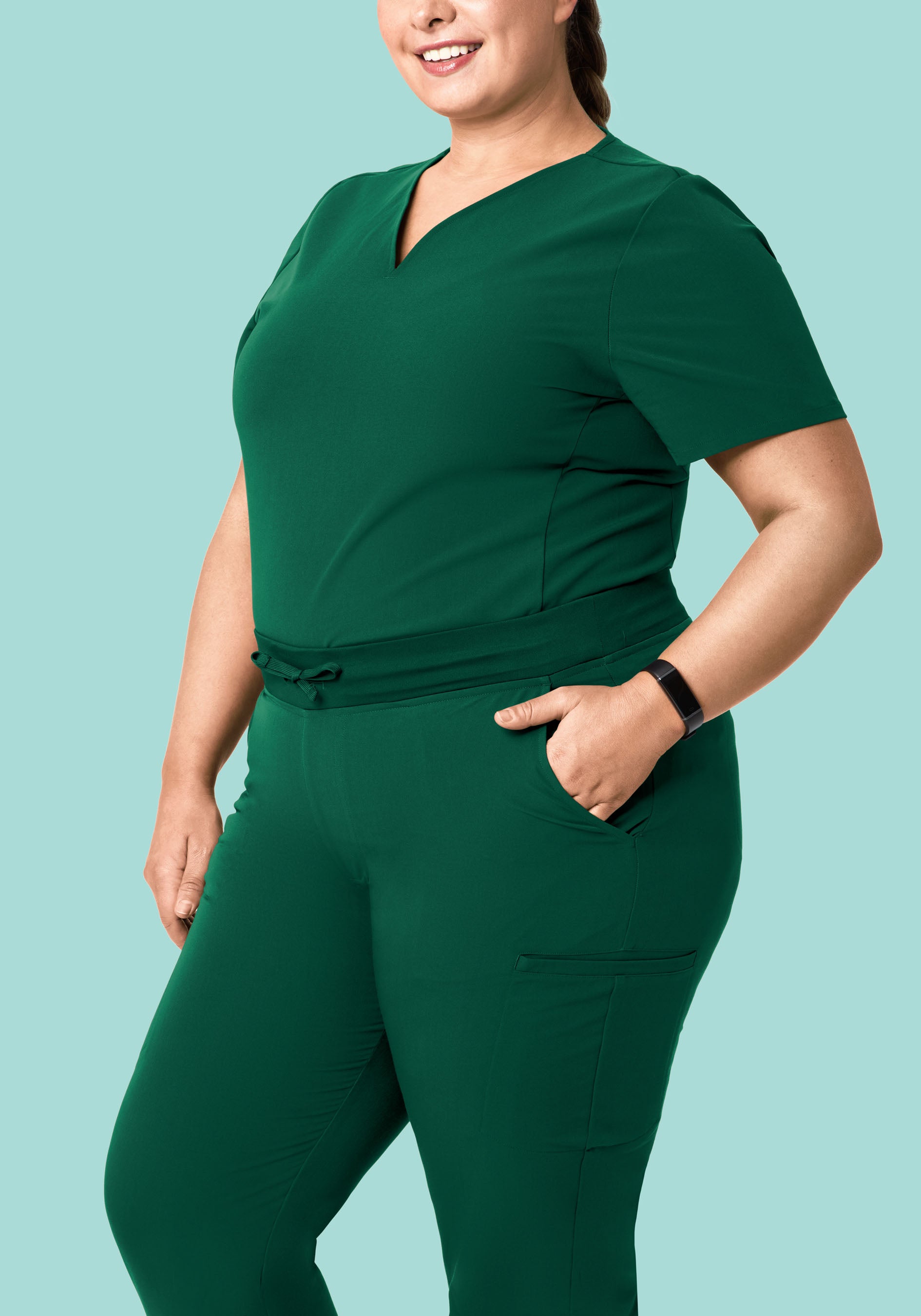 11 Pocket Joggers Hunter Green