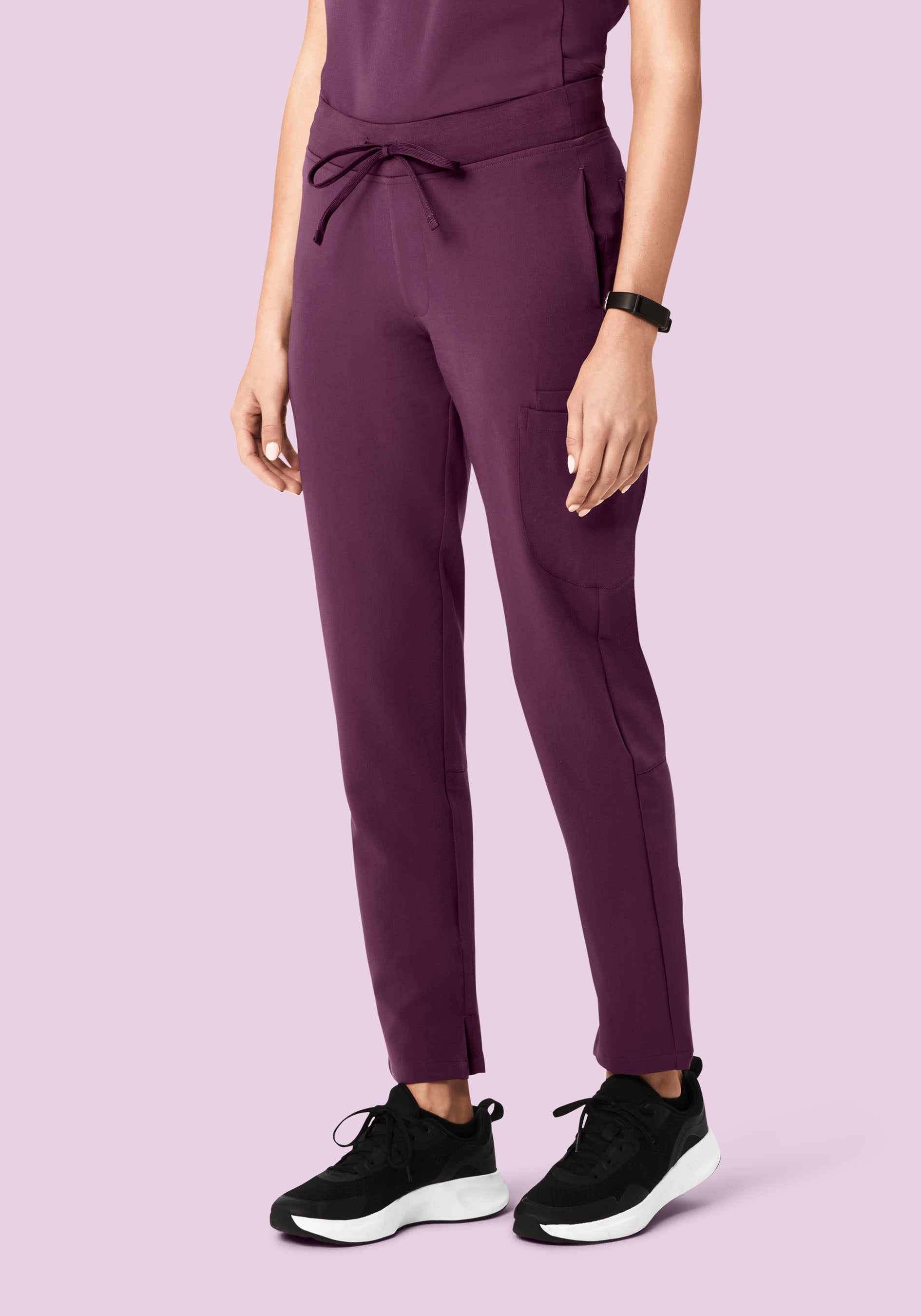6 Pocket Slim Pants Bordeaux