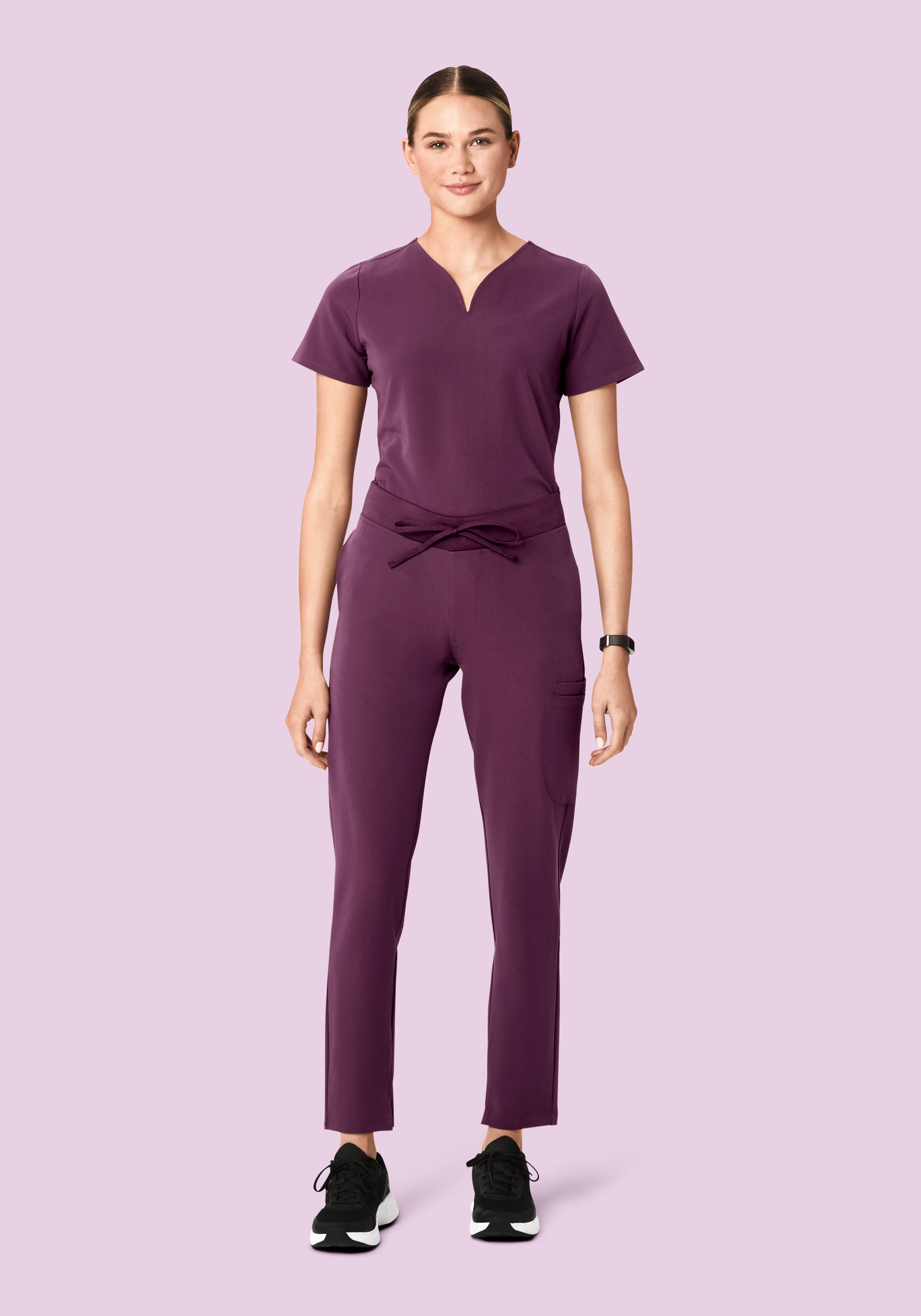 6 Pocket Slim Pants Bordeaux