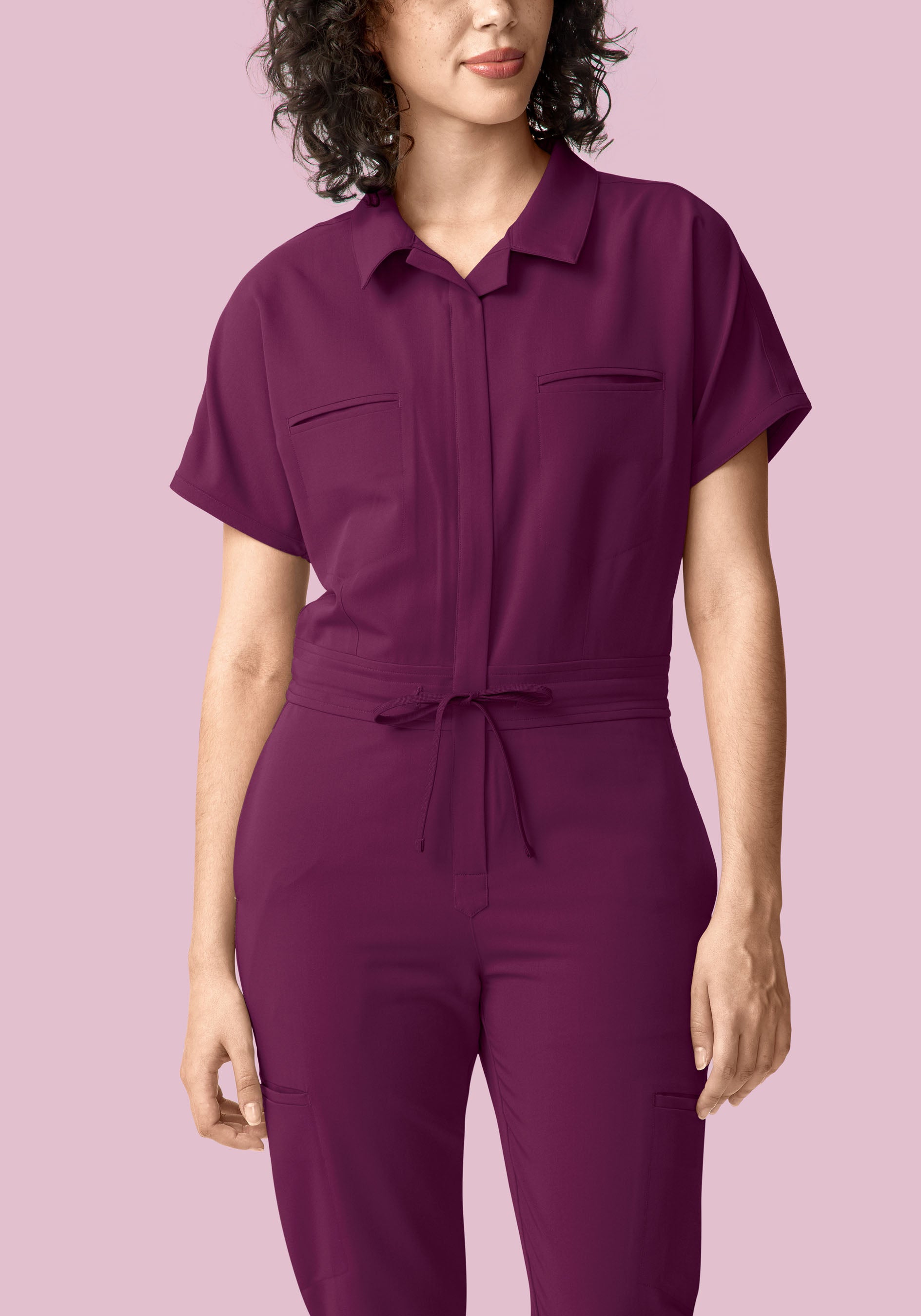 Women's Jumpsuit Plum