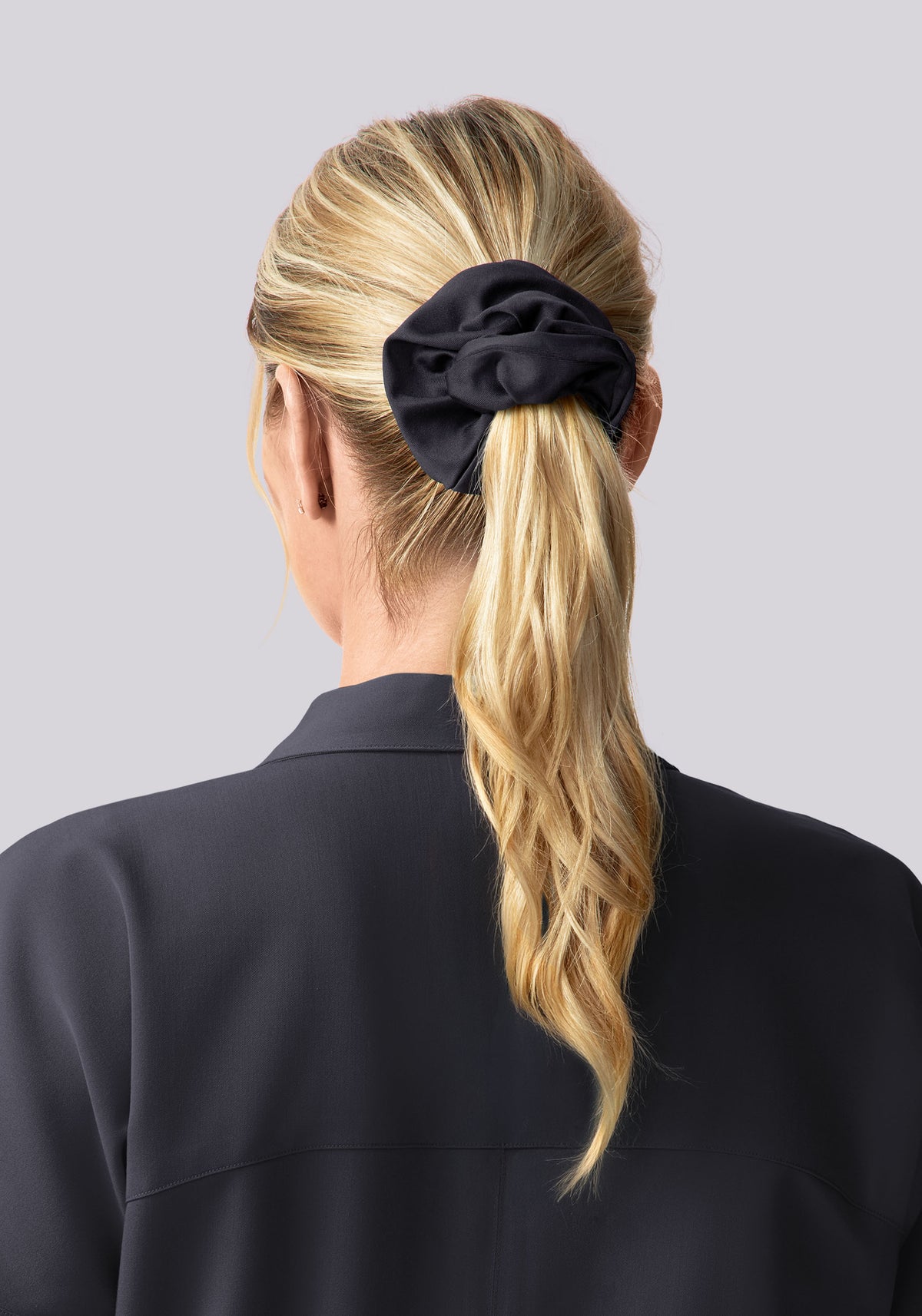 Scrunchies Set - Black/Navy/Pewter