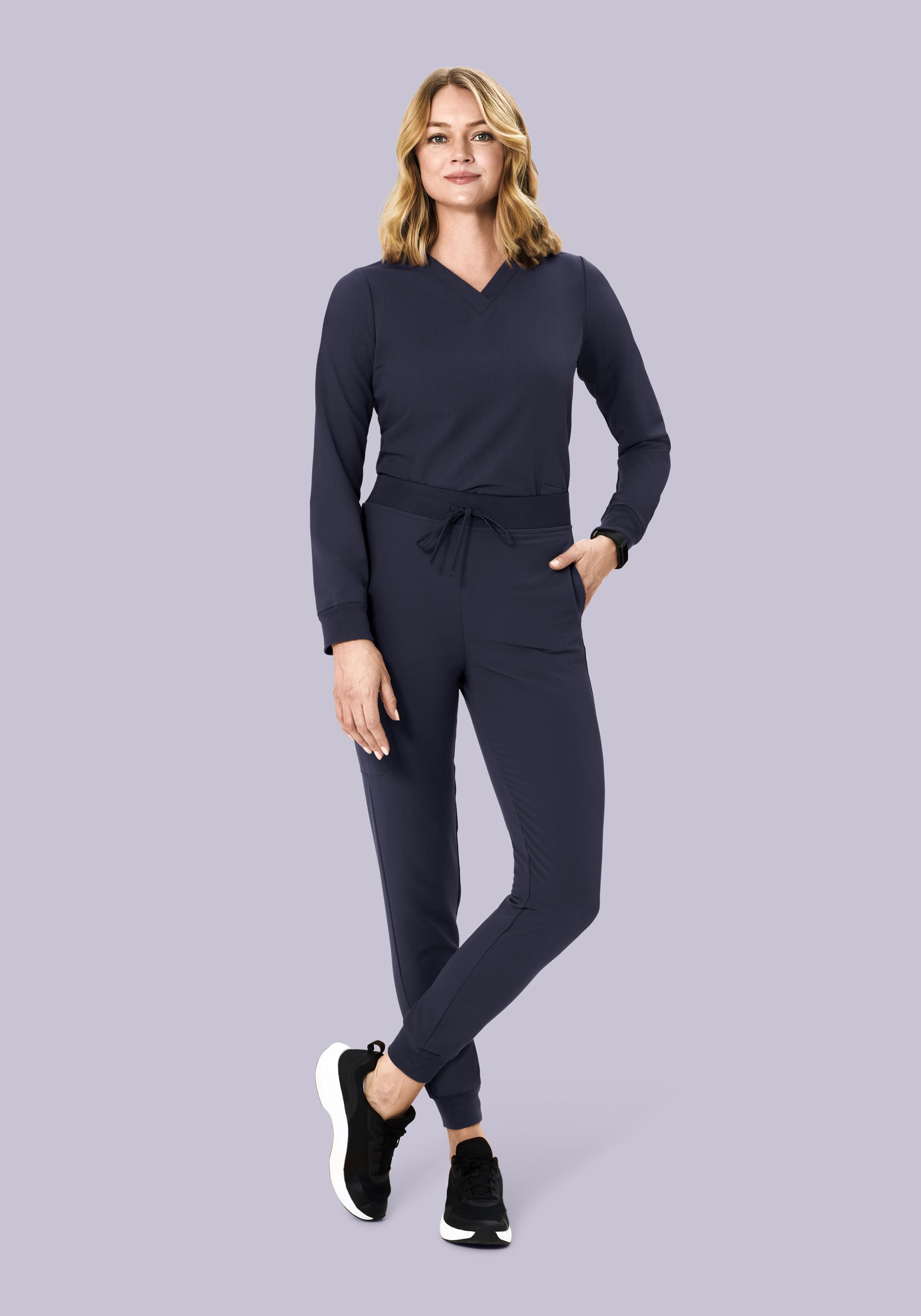 Long Sleeve 6 Pocket Top Steel