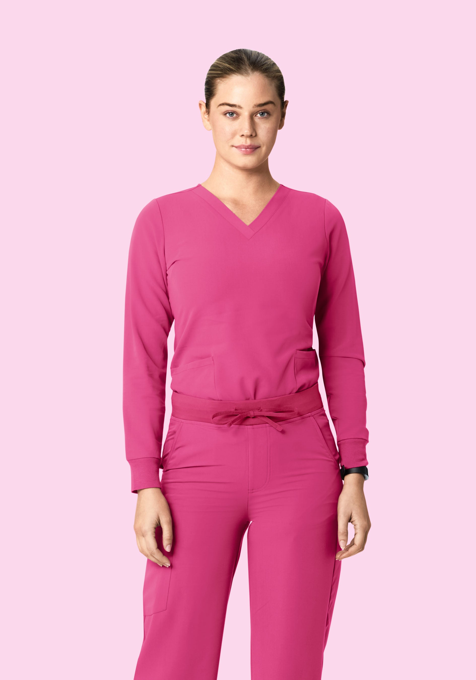 Long Sleeve 6 Pocket Top Bloom