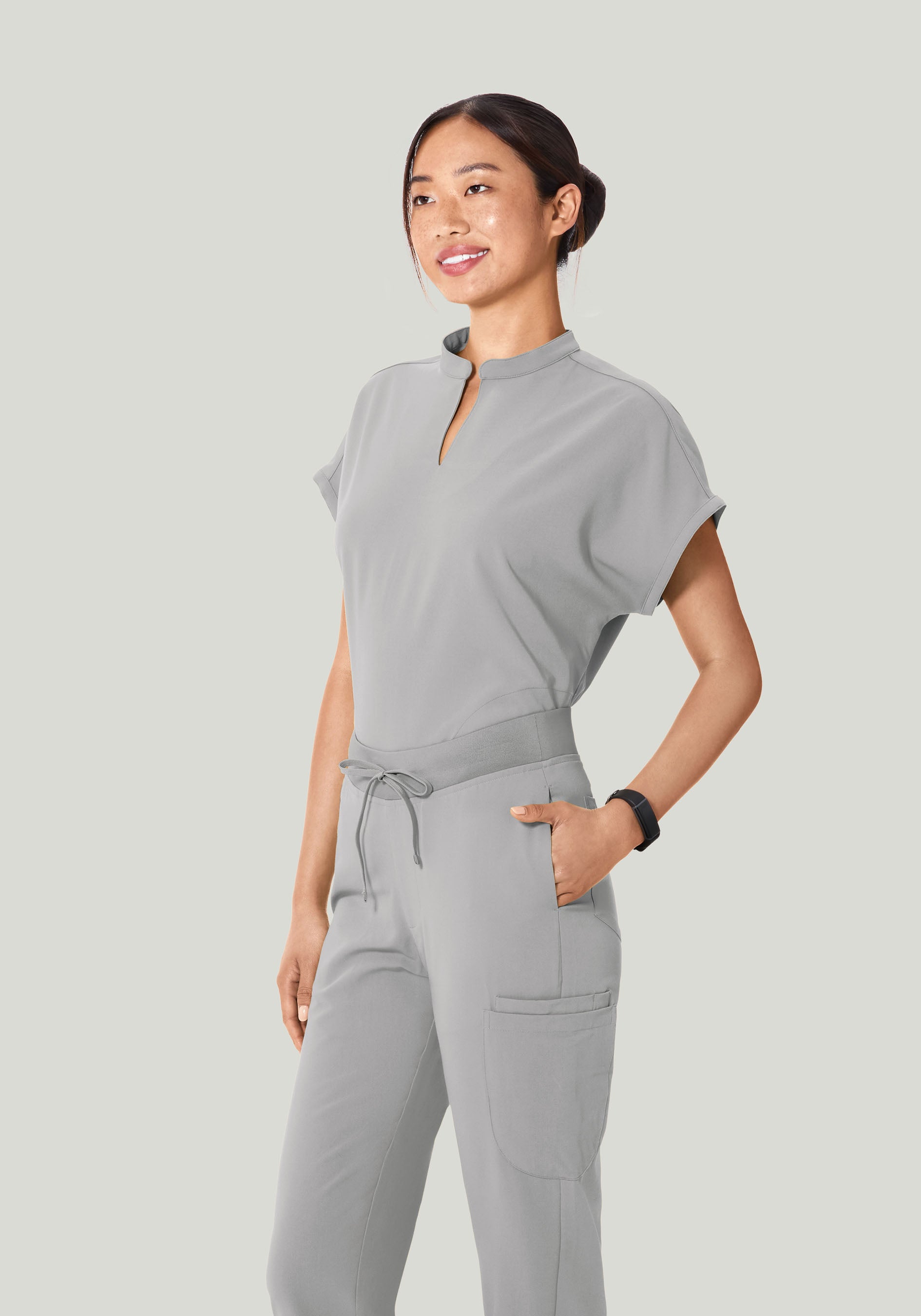 Mandarin Dolman Top Cloud