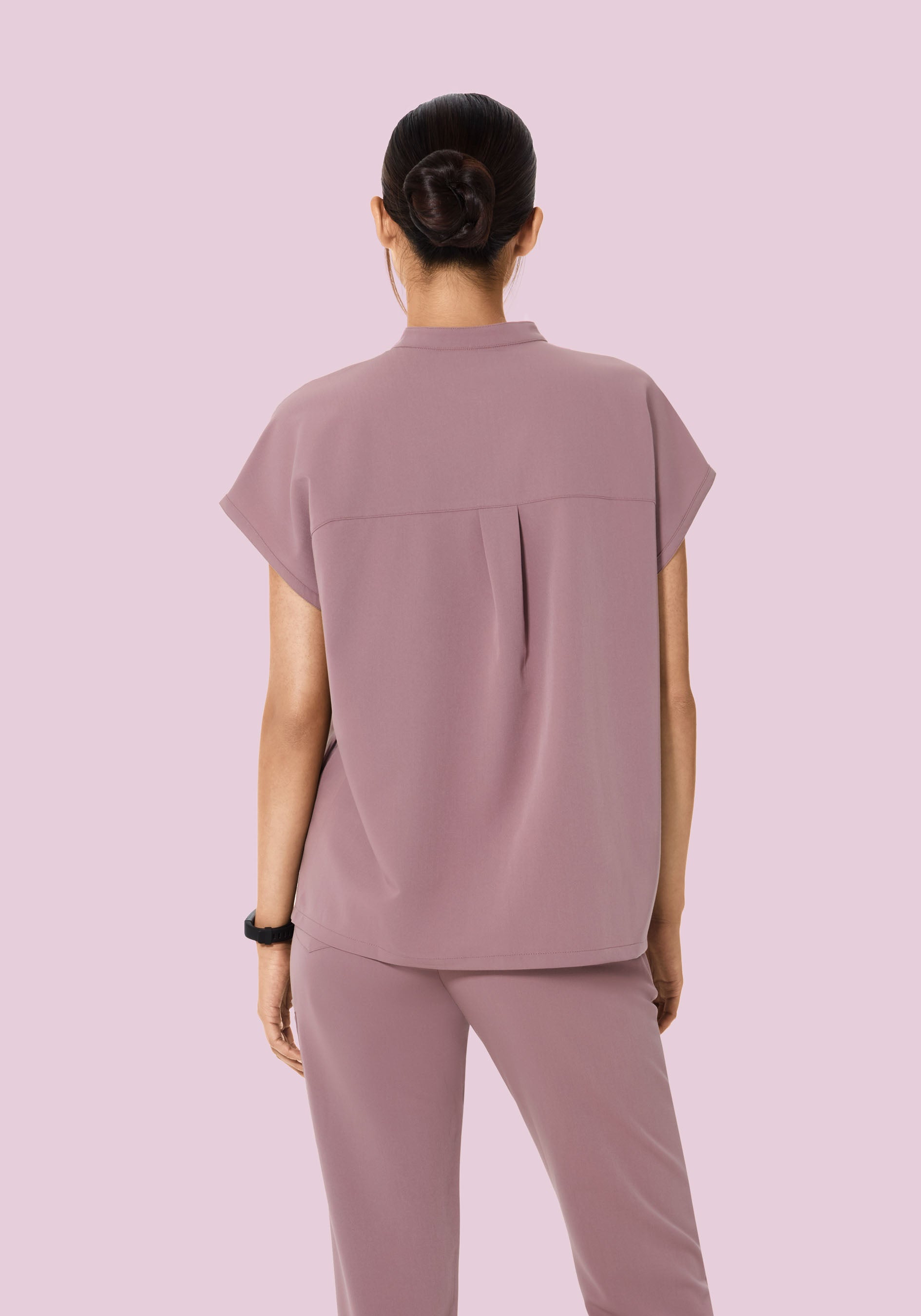 Mandarin Dolman Top Dusk