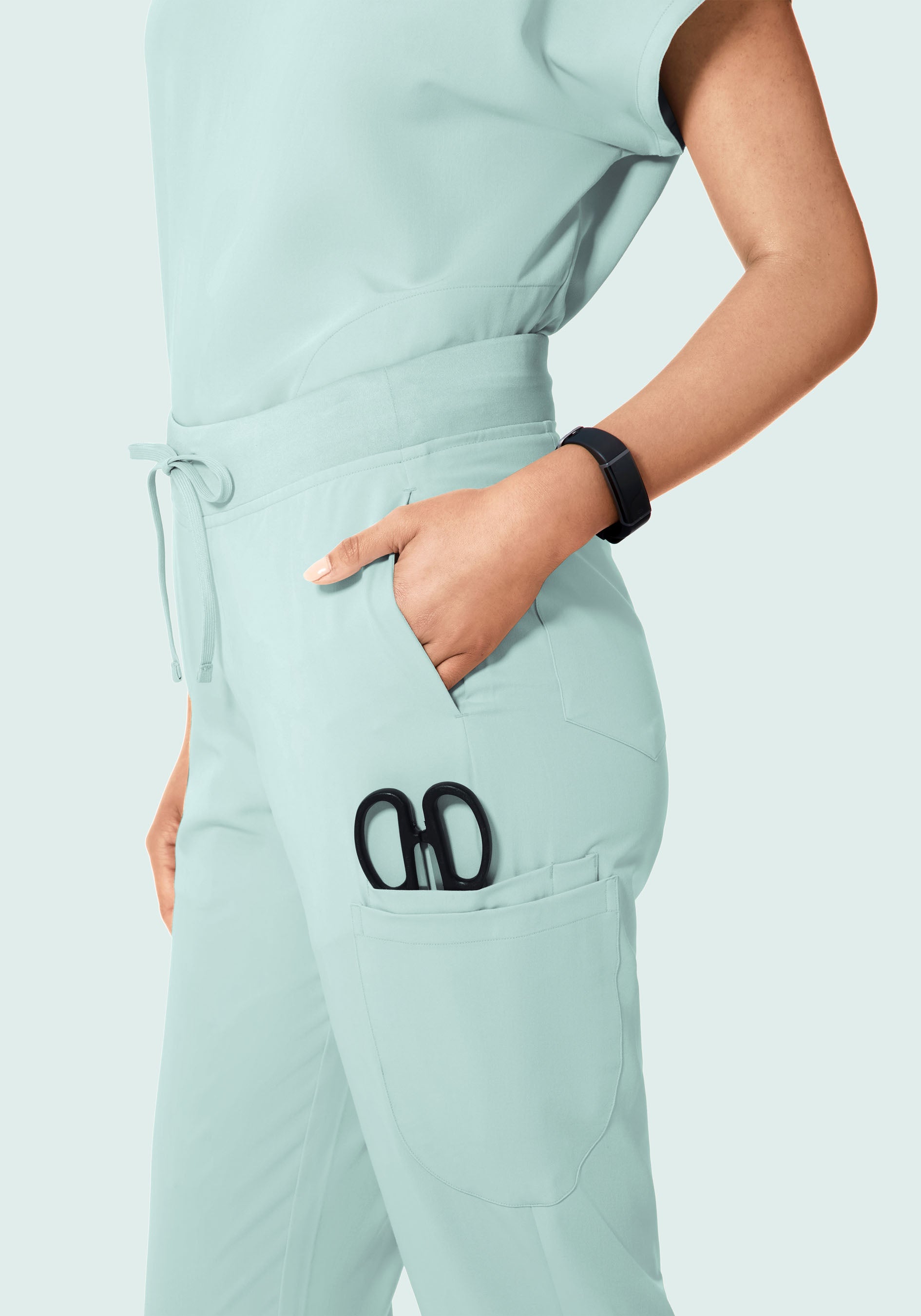 6 Pocket Slim Pants Sterling Blue