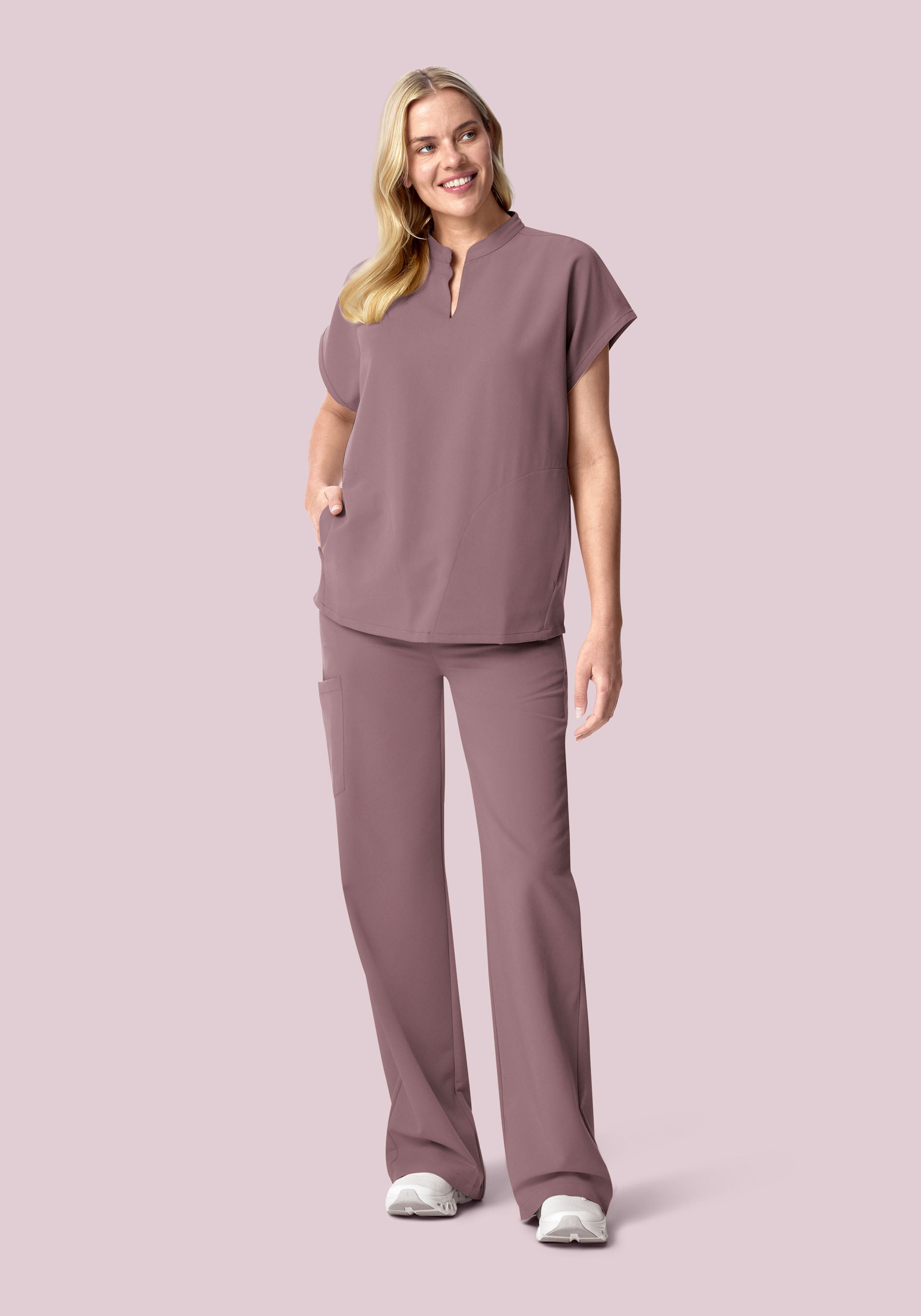 High Waisted Wide Leg Moondust