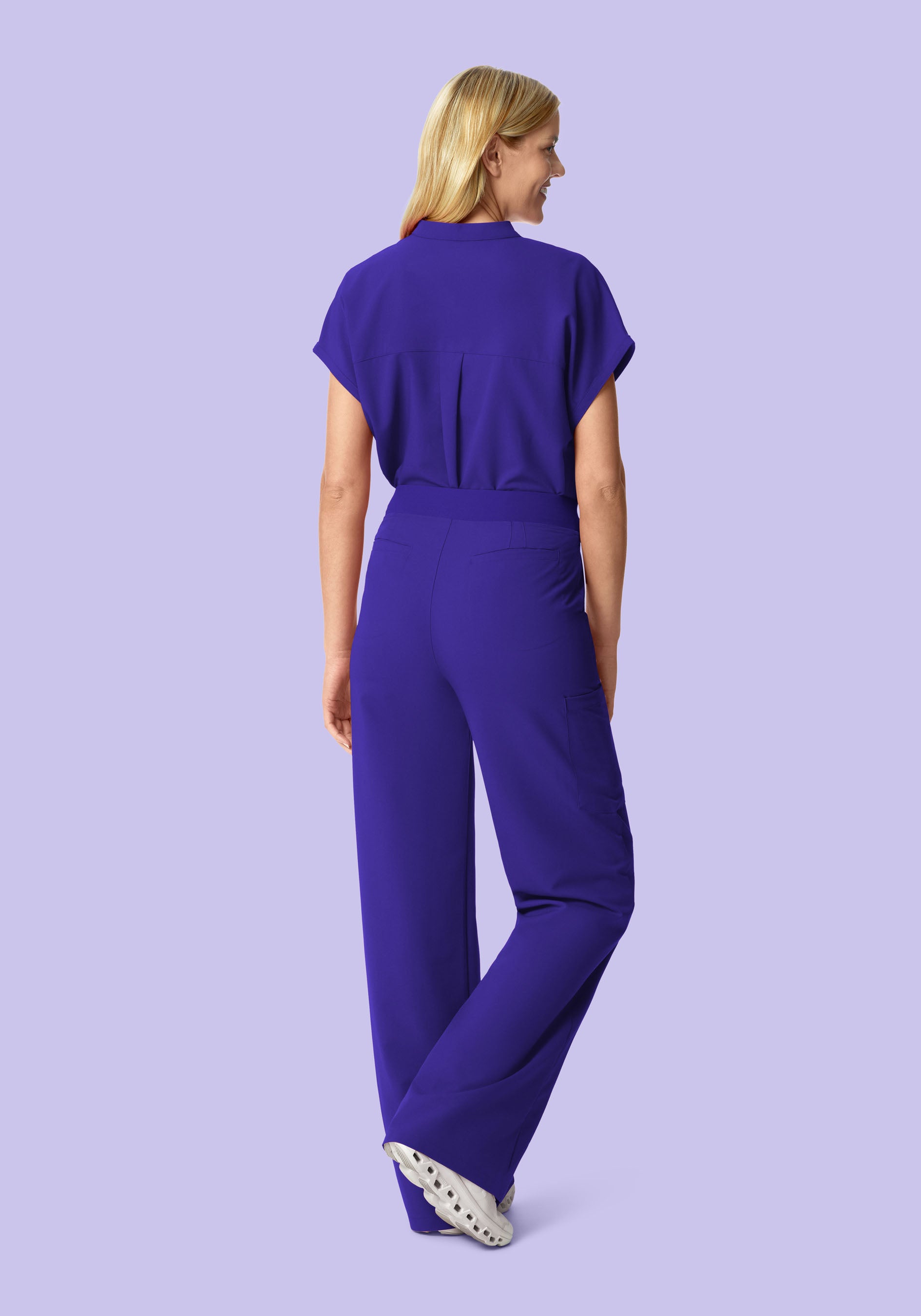 Mandarin Dolman Top True Grape