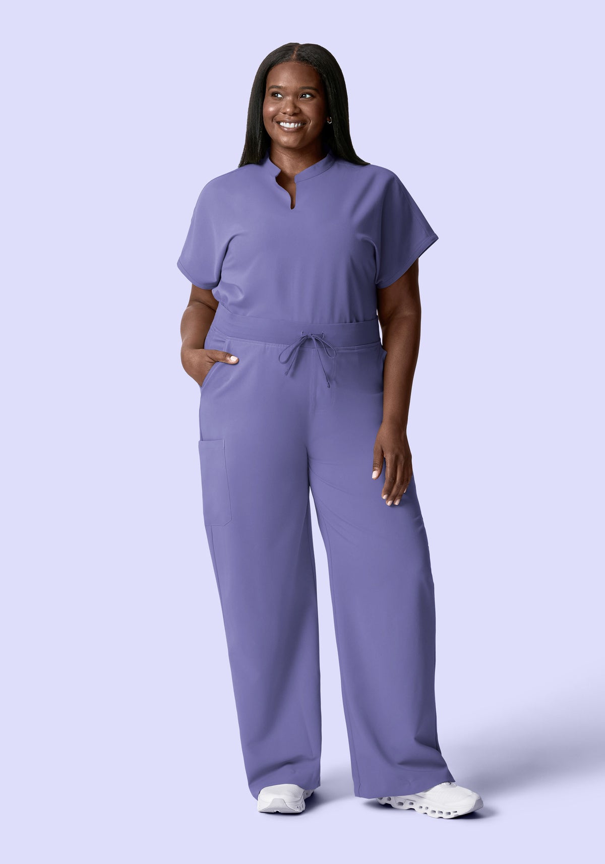 High Waisted Wide Leg Nightshade