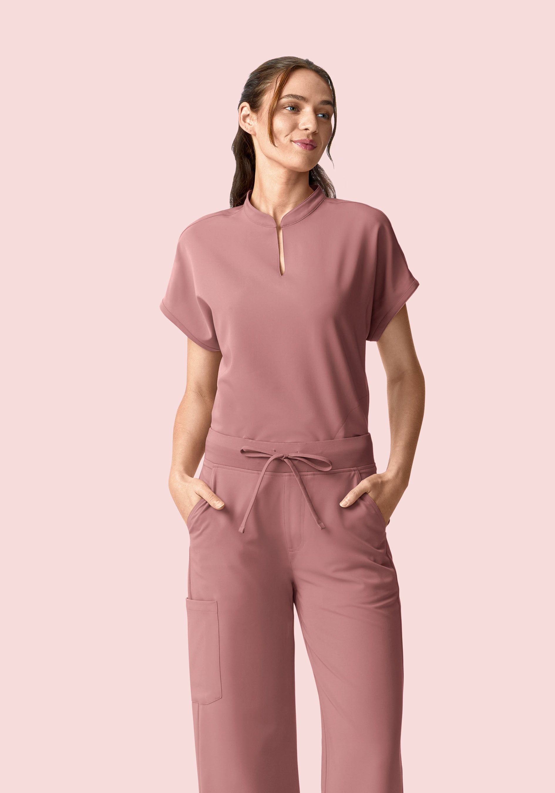 Mandarin Dolman Top Sienna