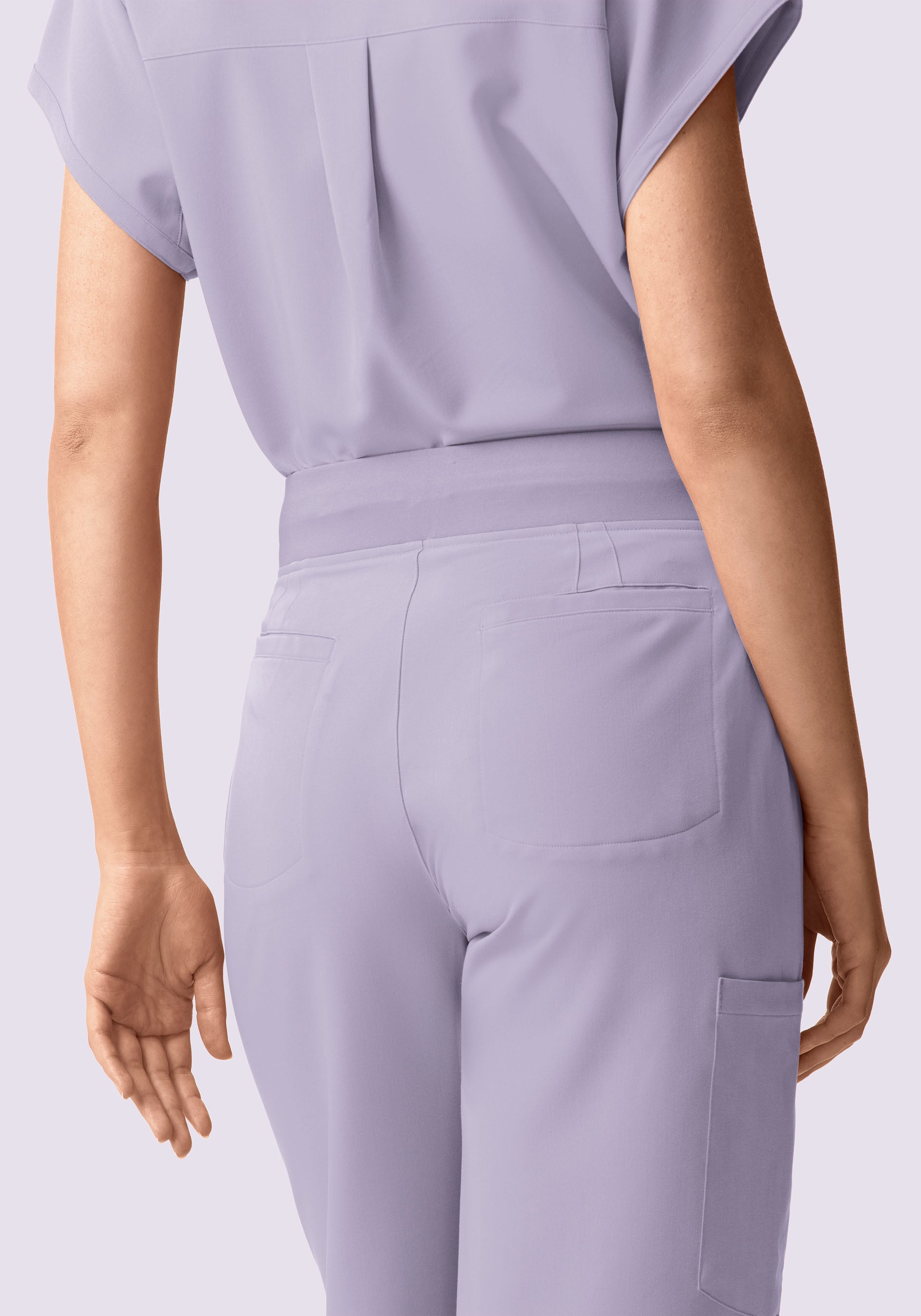 High Waisted Wide Leg Ube