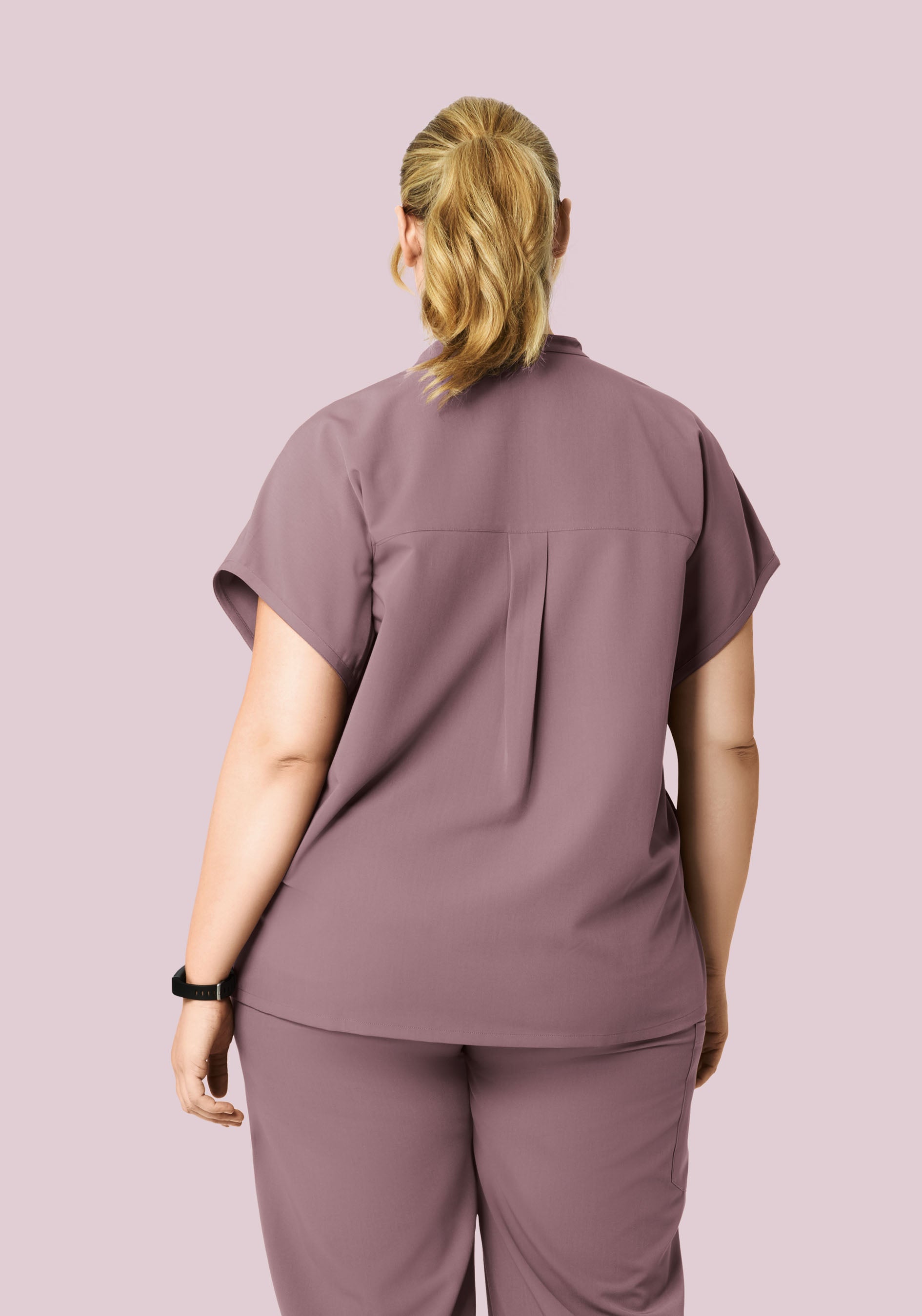 Mandarin Dolman Top Moondust