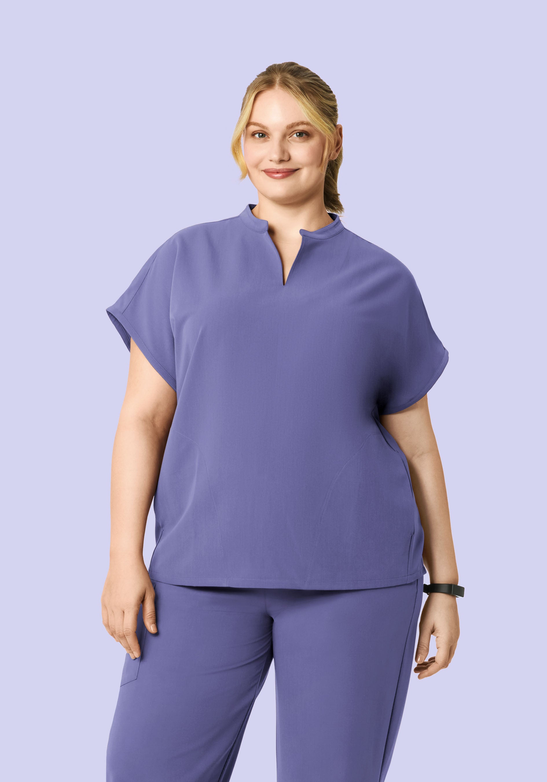 Mandarin Dolman Top Nightshade