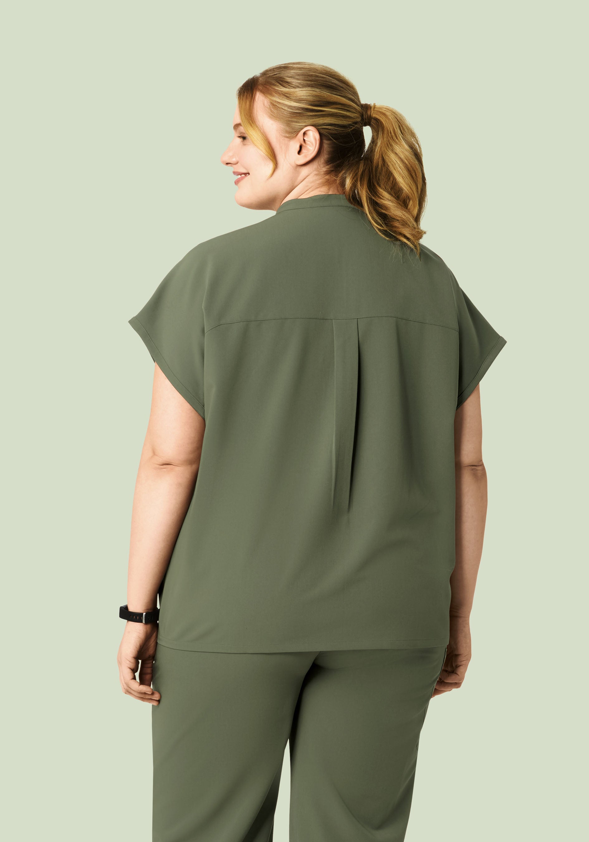 Mandarin Dolman Top Thyme