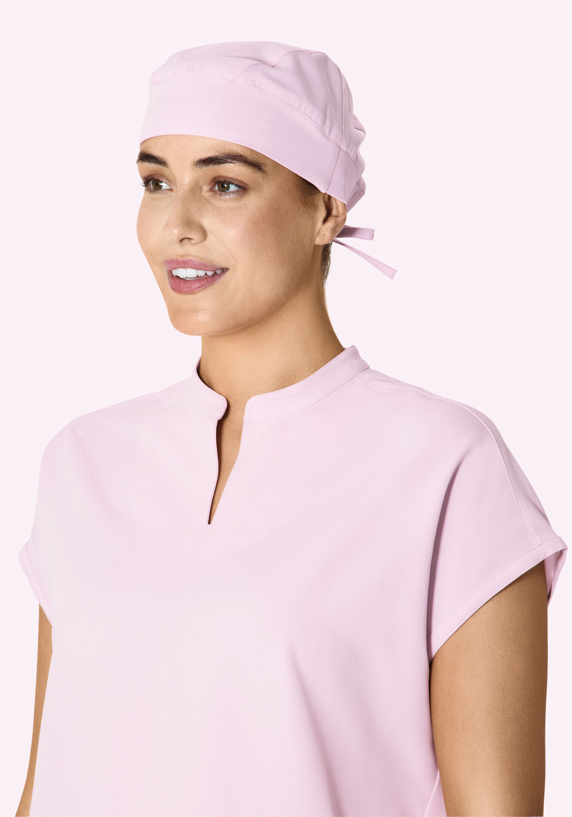Contemporary Scrub Cap Misty Rose