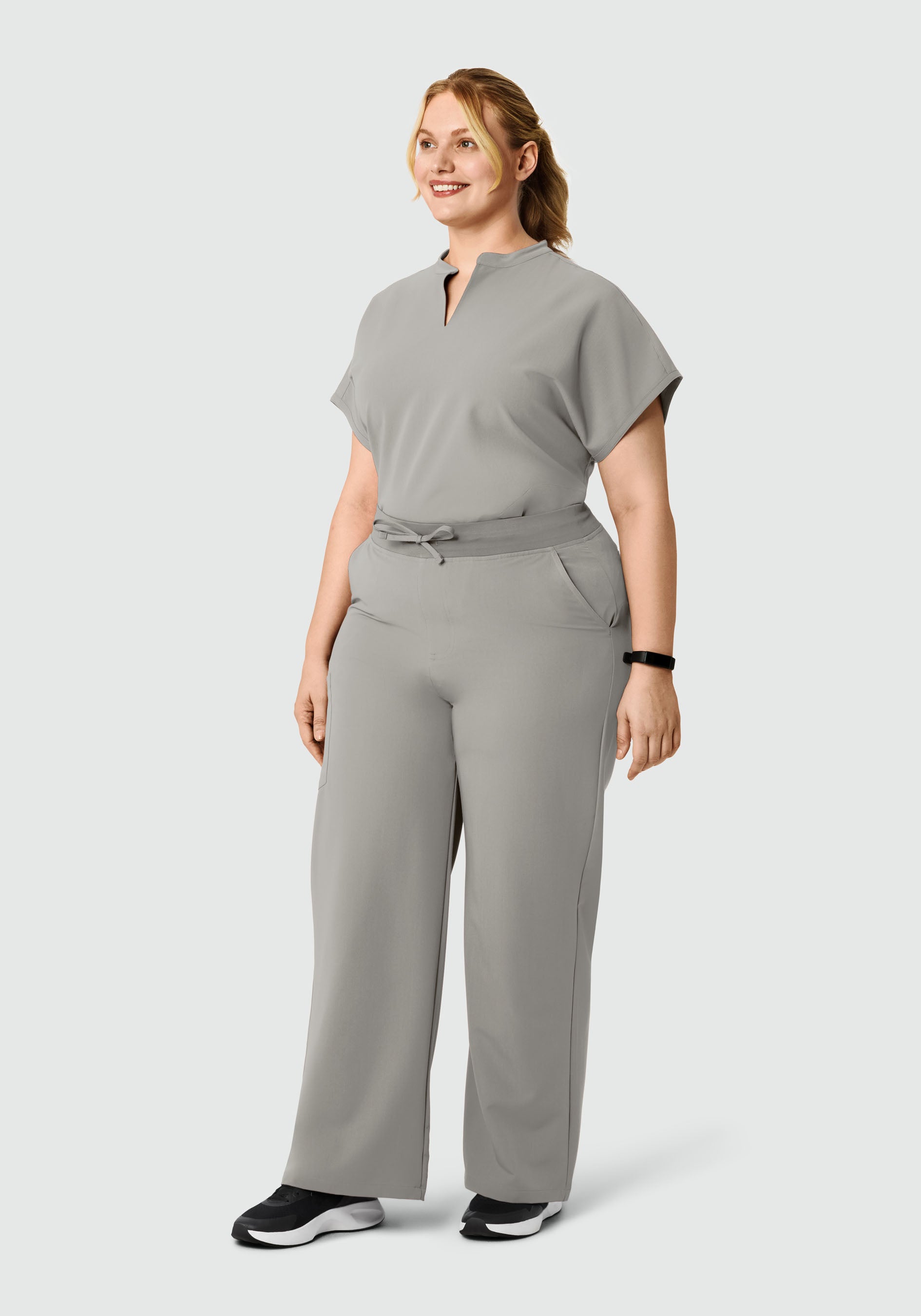 Mandarin Dolman Top Flint