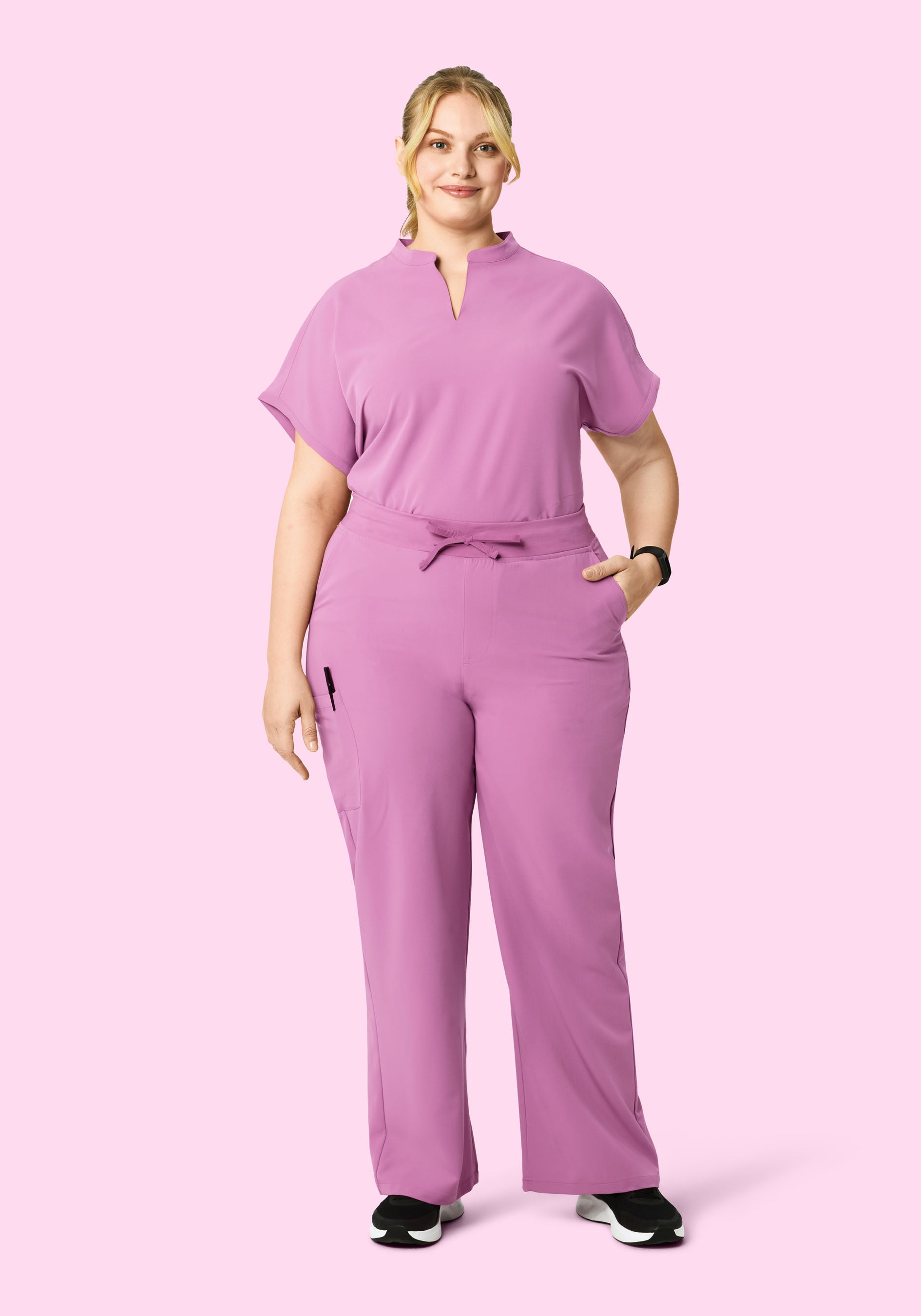 Mandarin Dolman Top Mulberry
