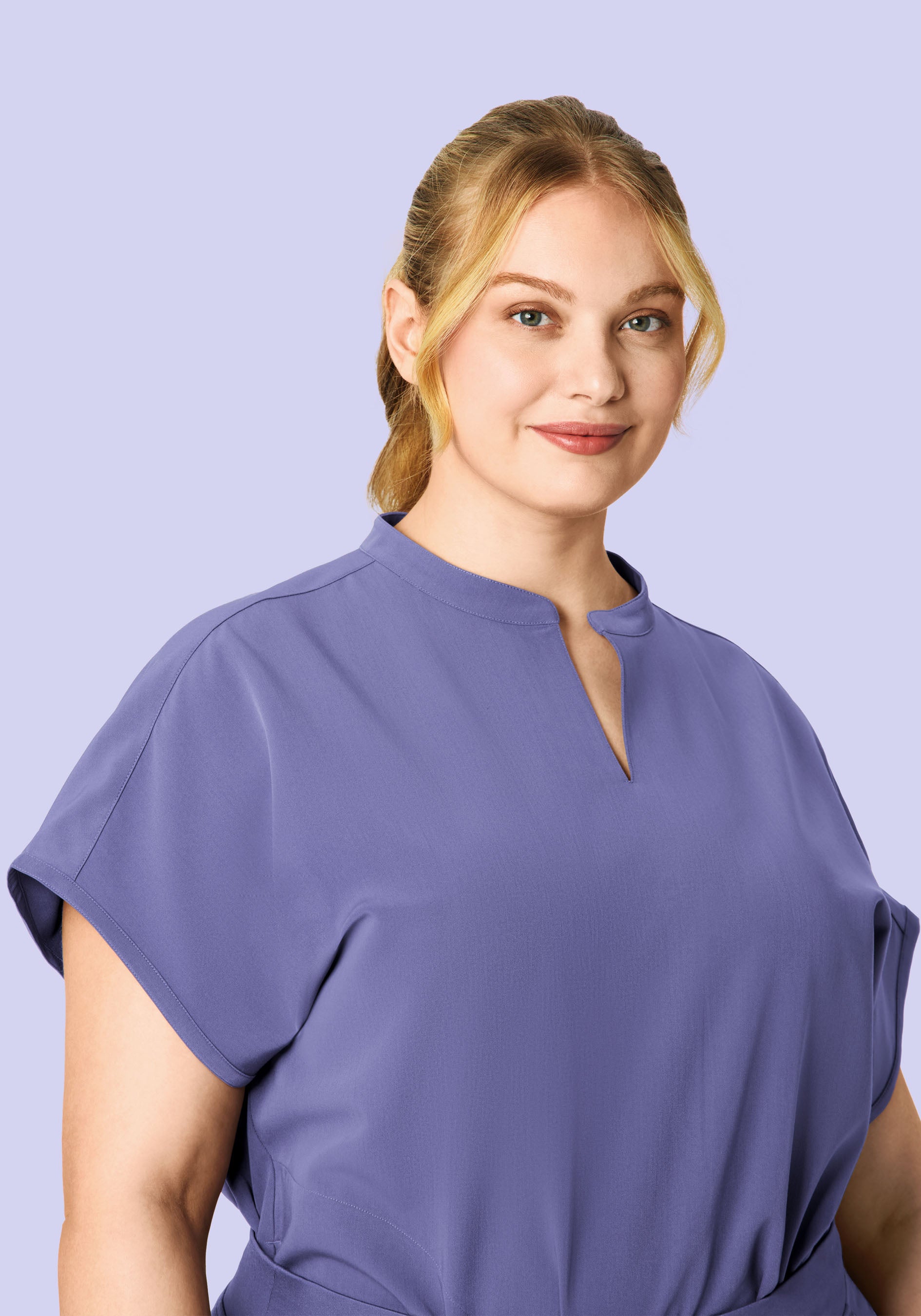 Mandarin Dolman Top Nightshade