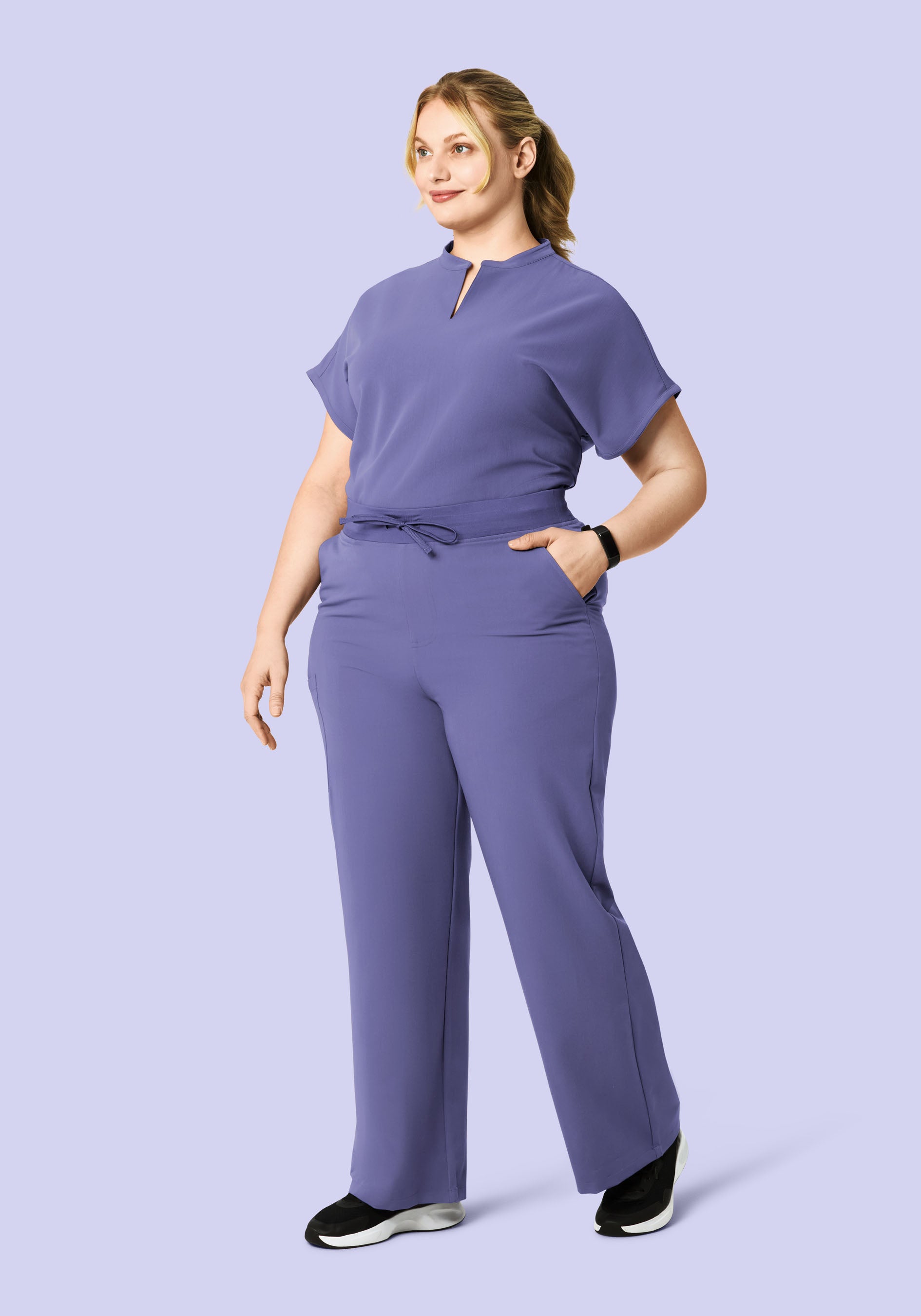 Mandarin Dolman Top Nightshade