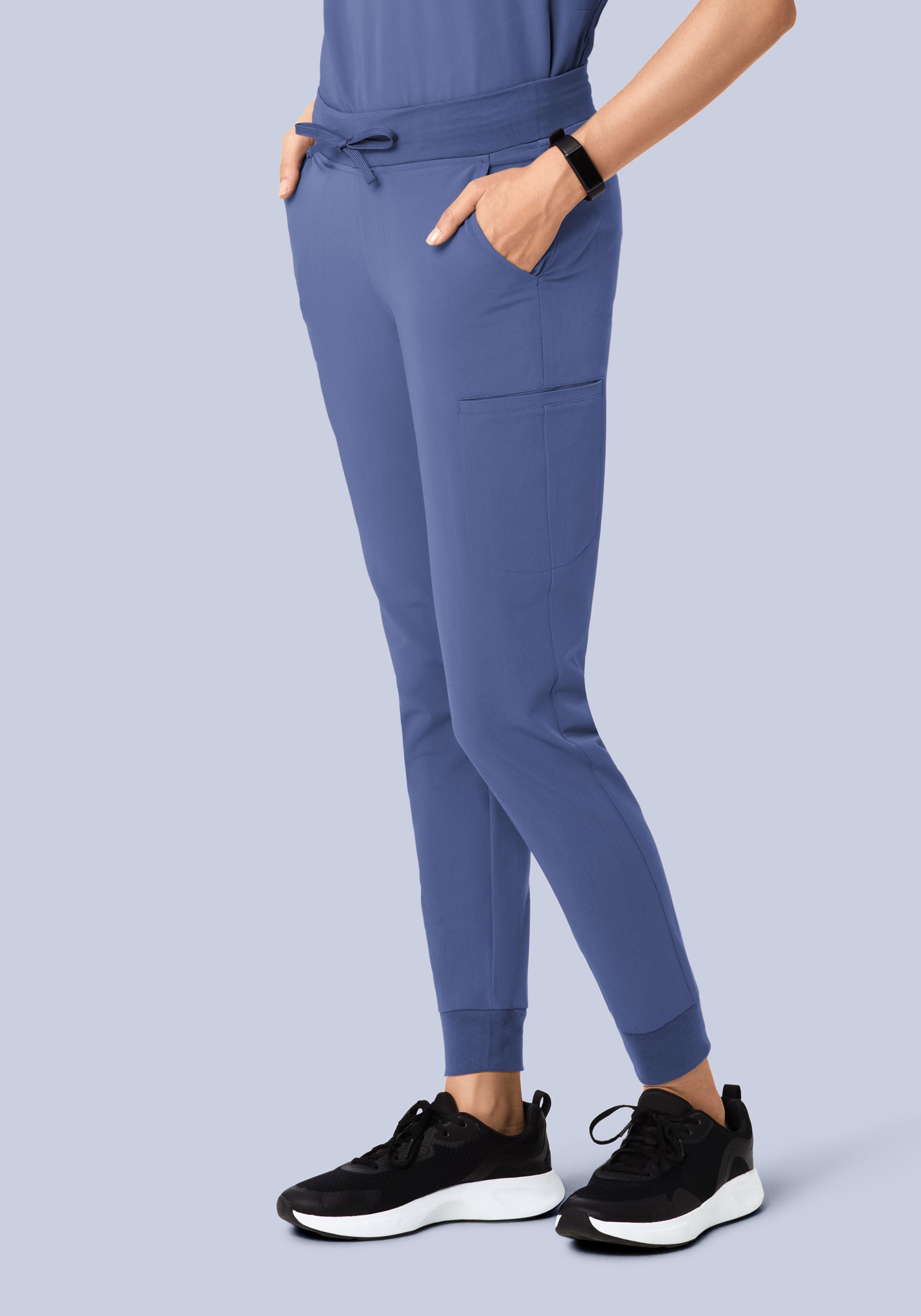 11 Pocket Joggers Deep Periwinkle