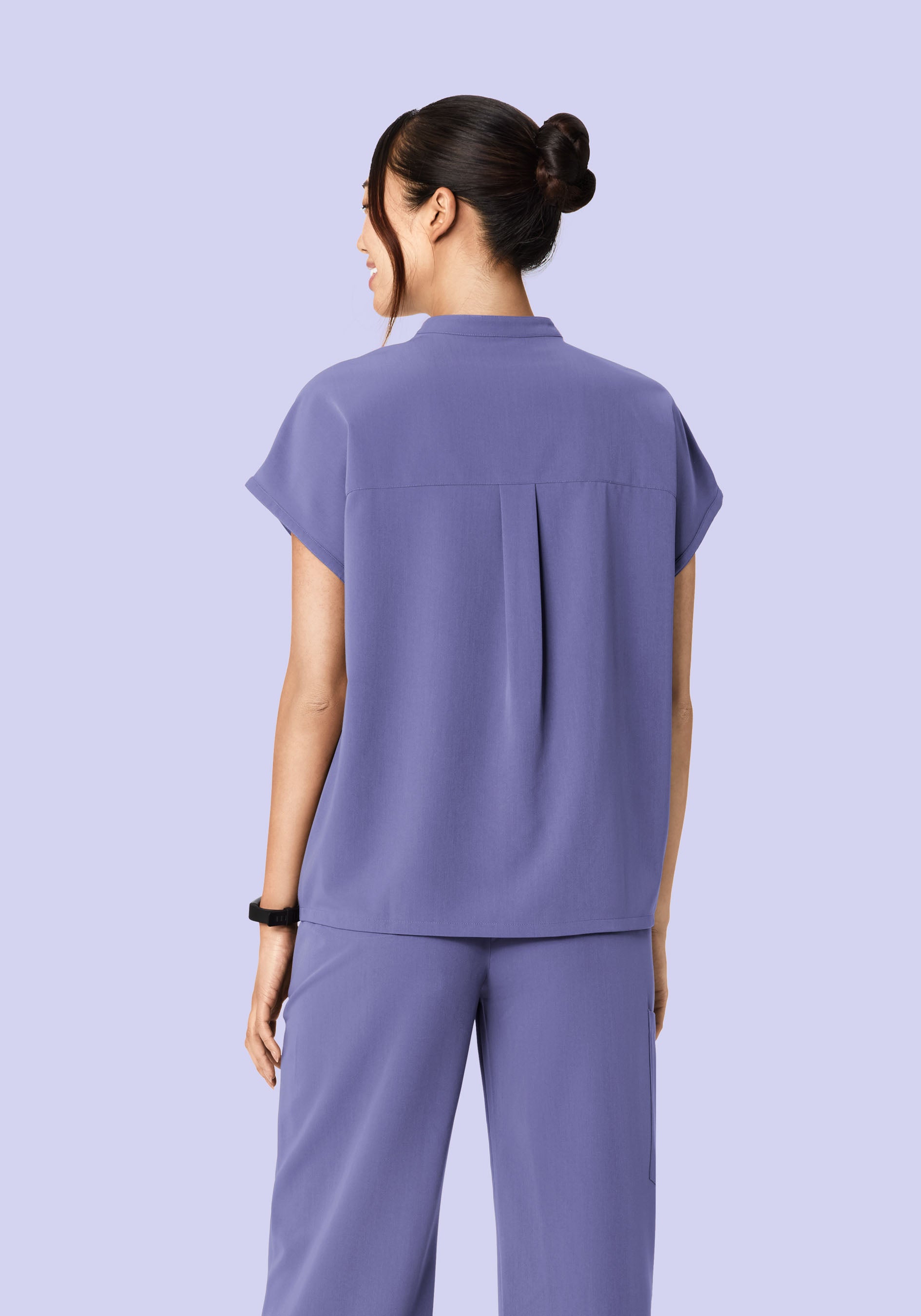 Mandarin Dolman Top Nightshade