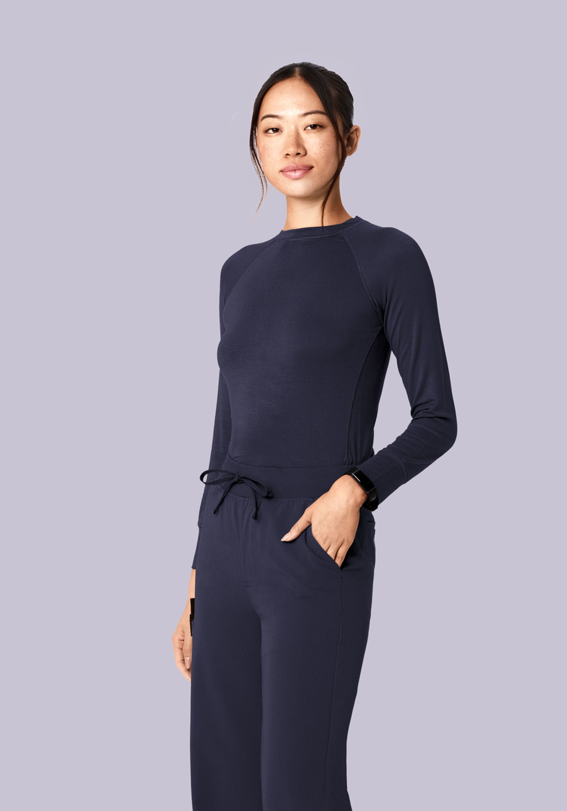 Women's Underscrubs Steel