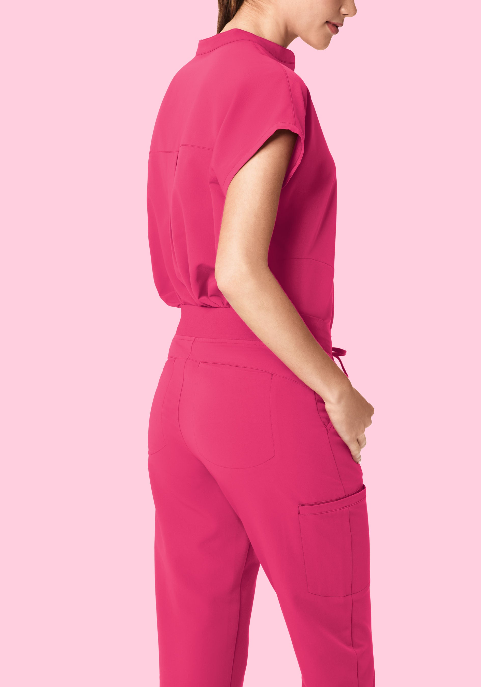 11 Pocket Joggers Hot Pink