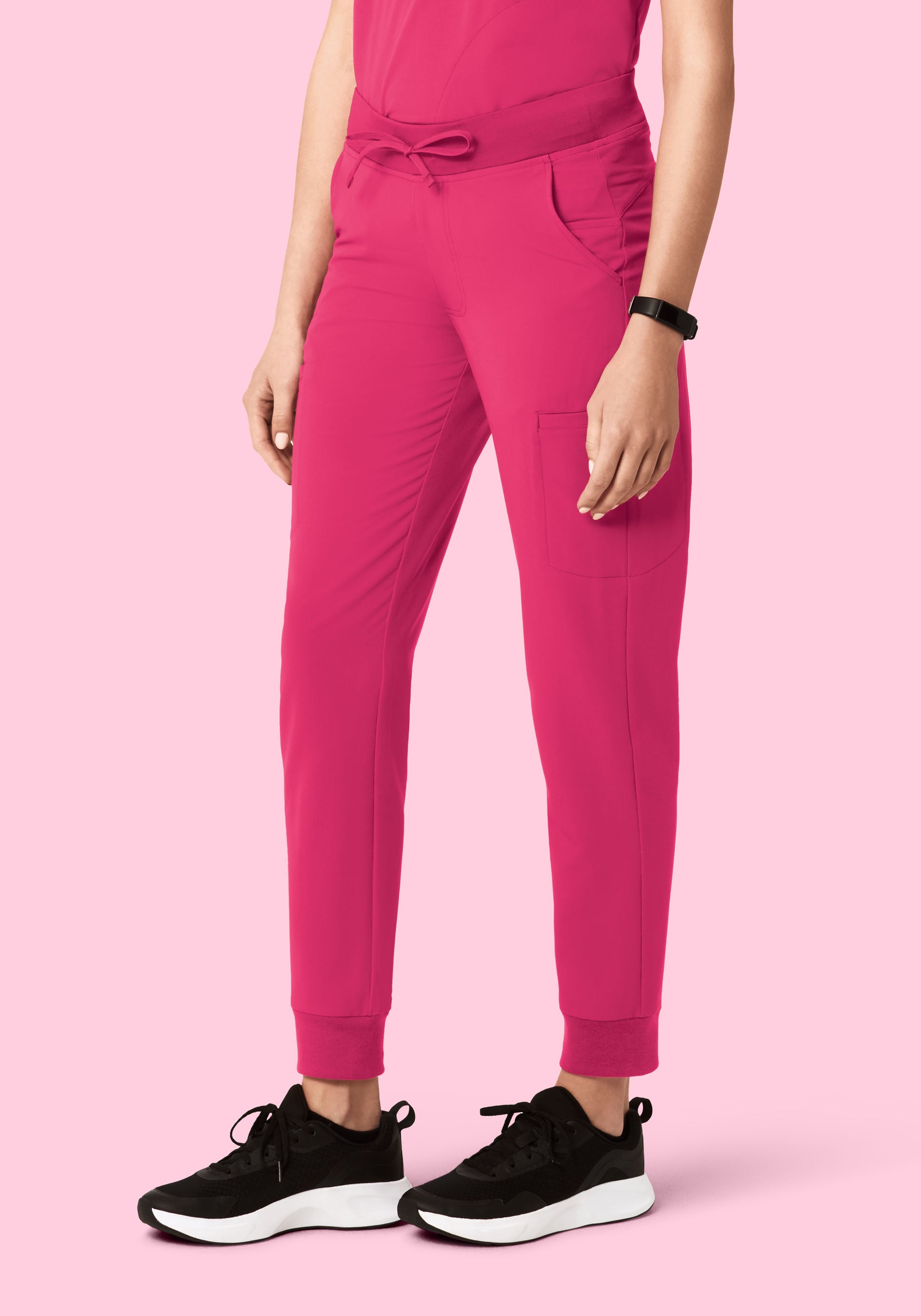 11 Pocket Joggers Hot Pink