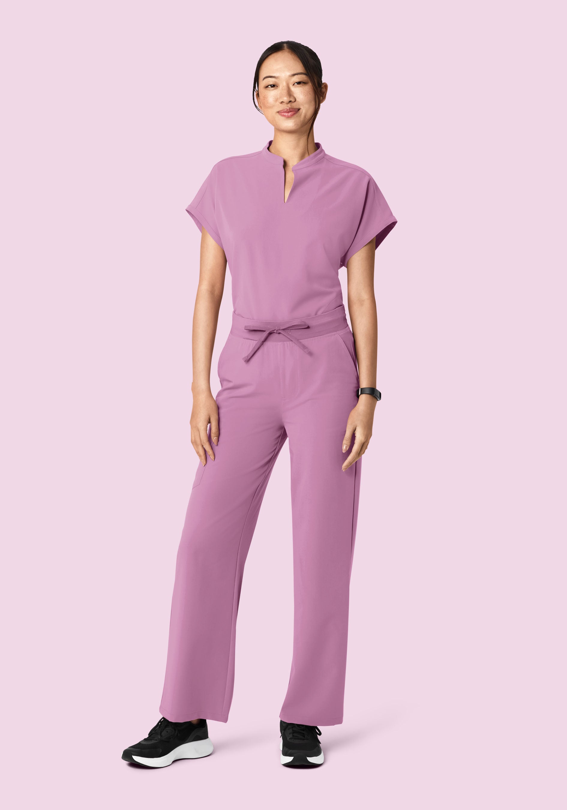 High Waisted Wide Leg Lilac